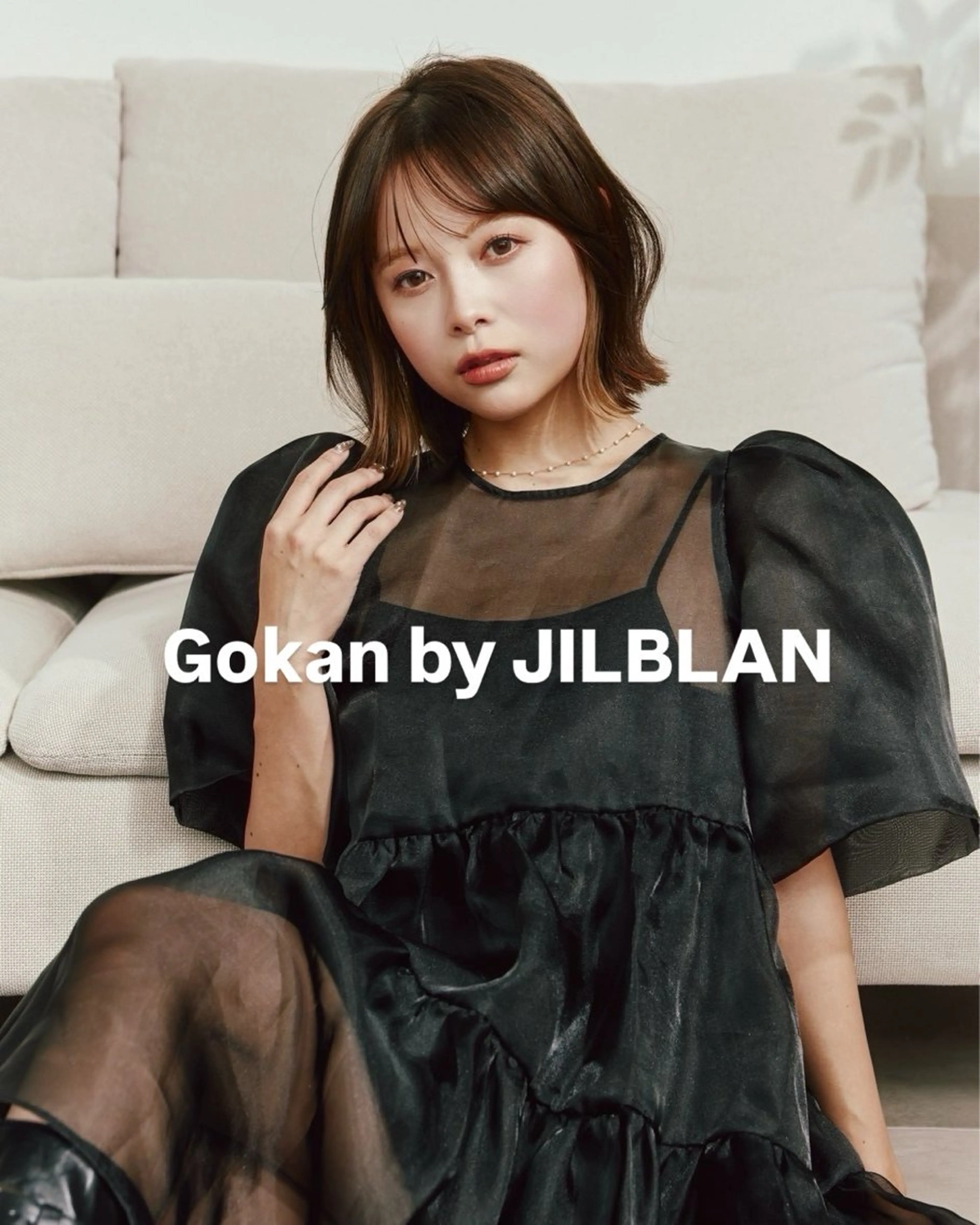 ミディアム カット ヘアカラー Gokan by JILBLAN所属・鈴木 南のヘアスタイル