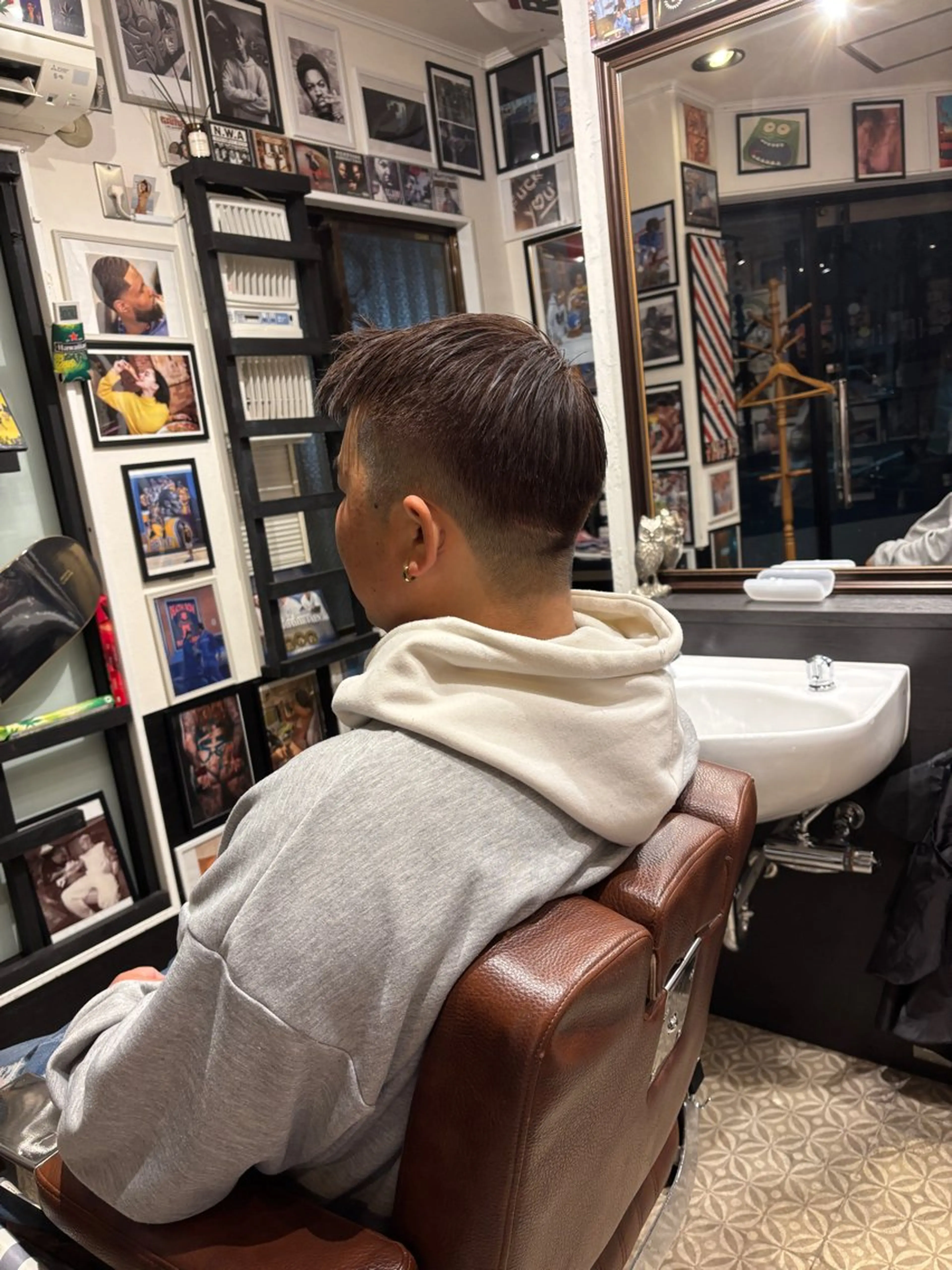 ショート カラー メンズ CribHoodbarbershop所属・白井 昇太のヘアスタイル