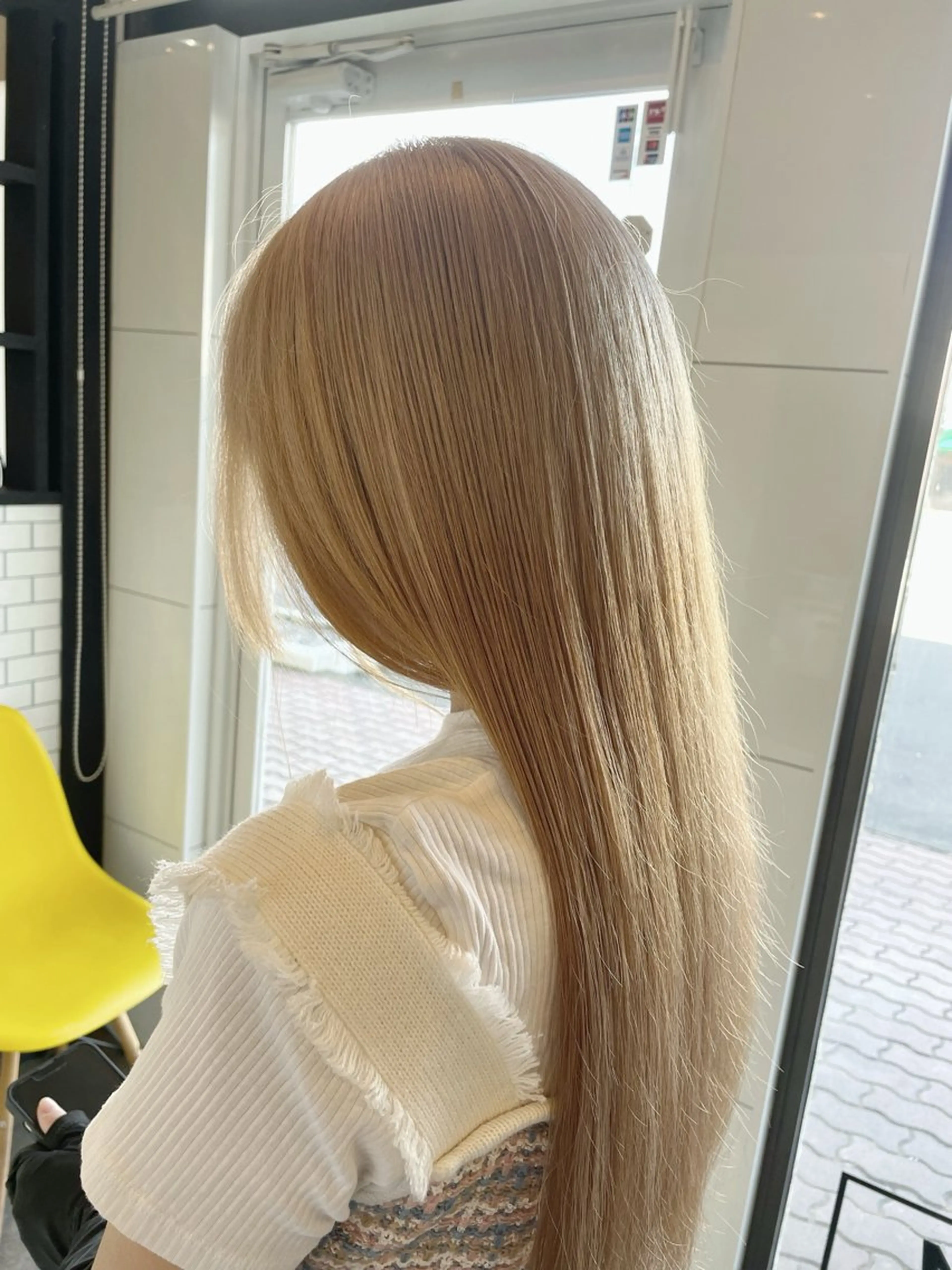 ロング カラー カット ヘアカラー トリートメント haf店長 ✂︎タカハシレン✂︎のヘアスタイル