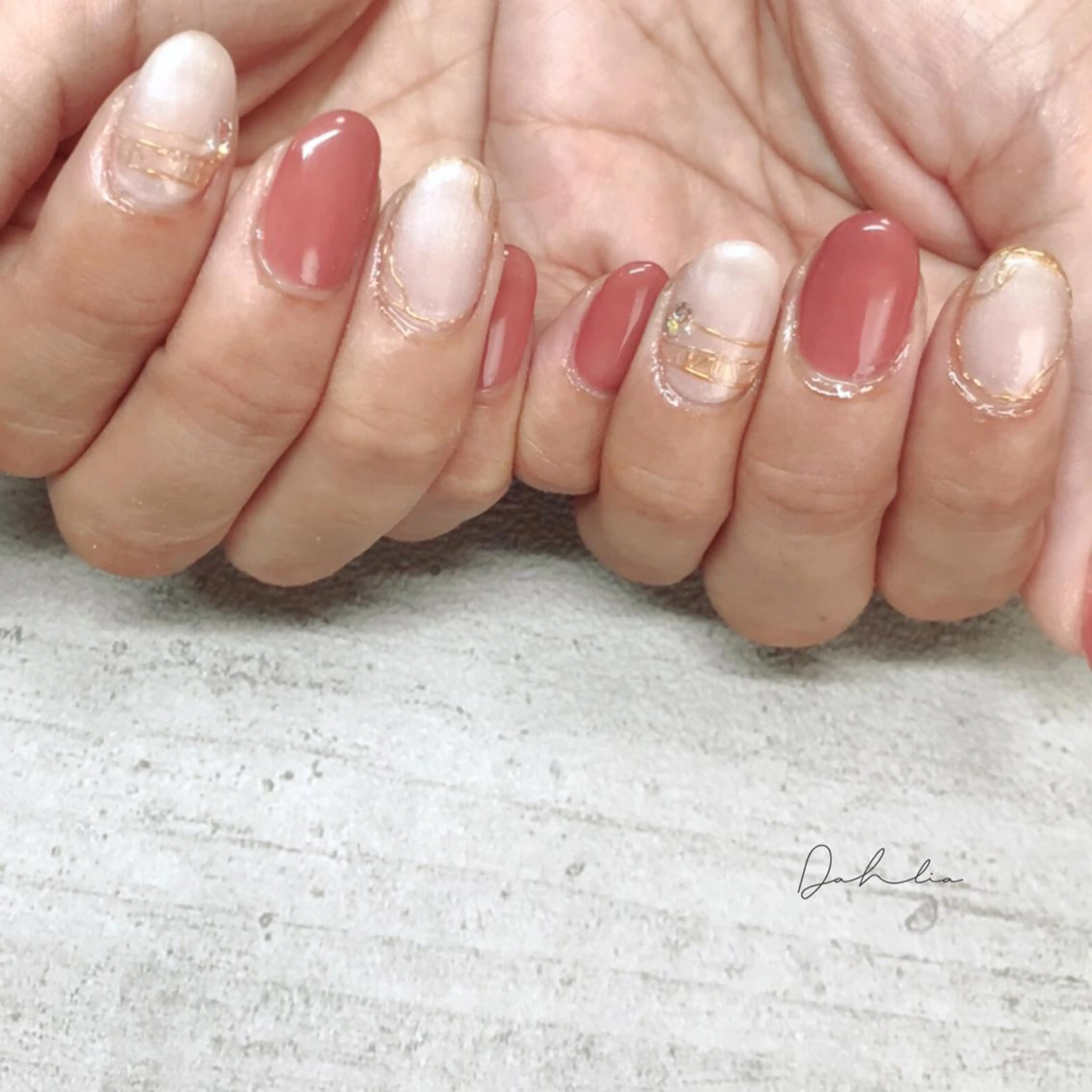 ネイル Nail salon Dahliaのネイルデザイン