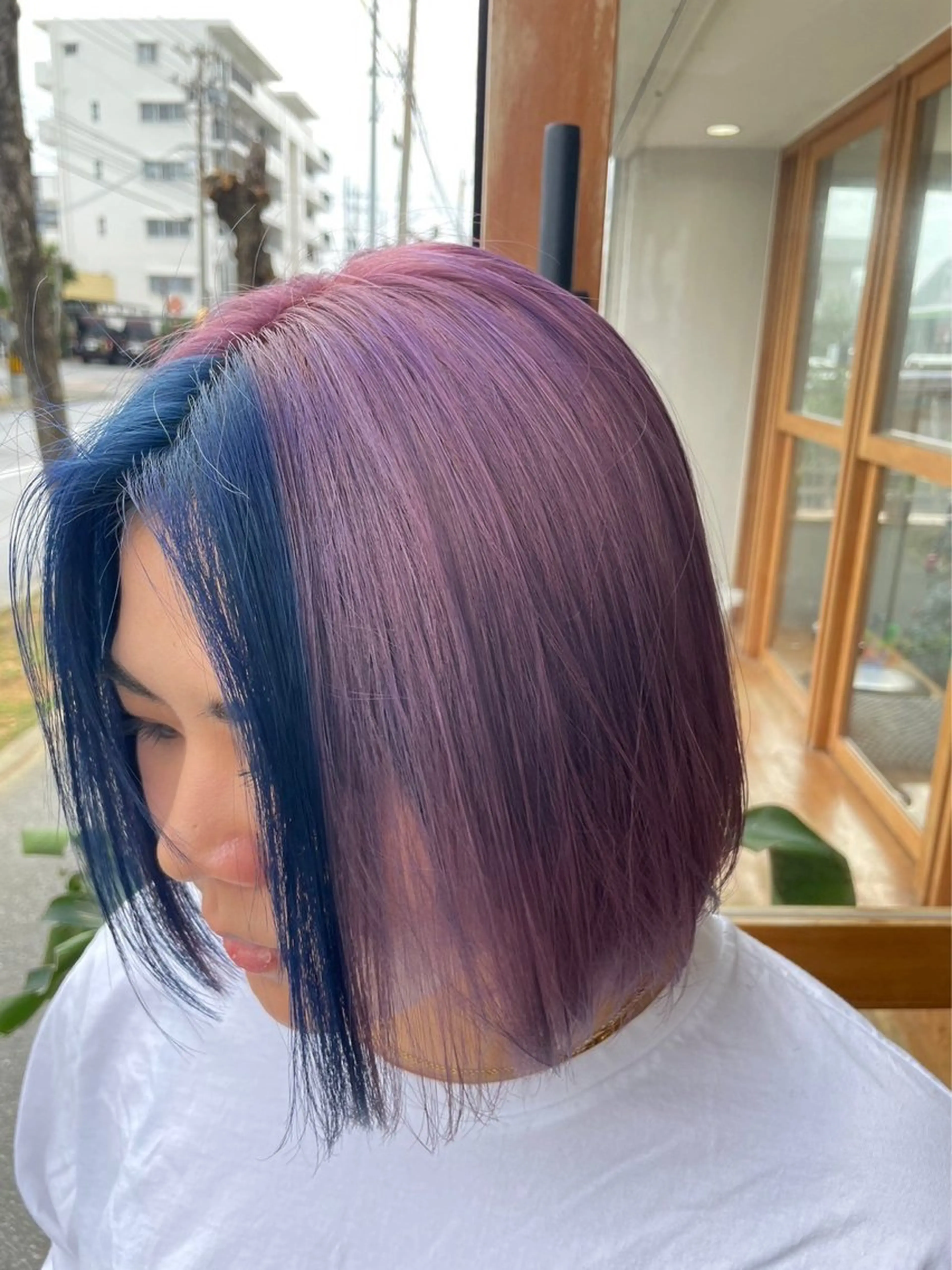 ショート カラー KOU×北谷× BY MY SIDEのヘアスタイル