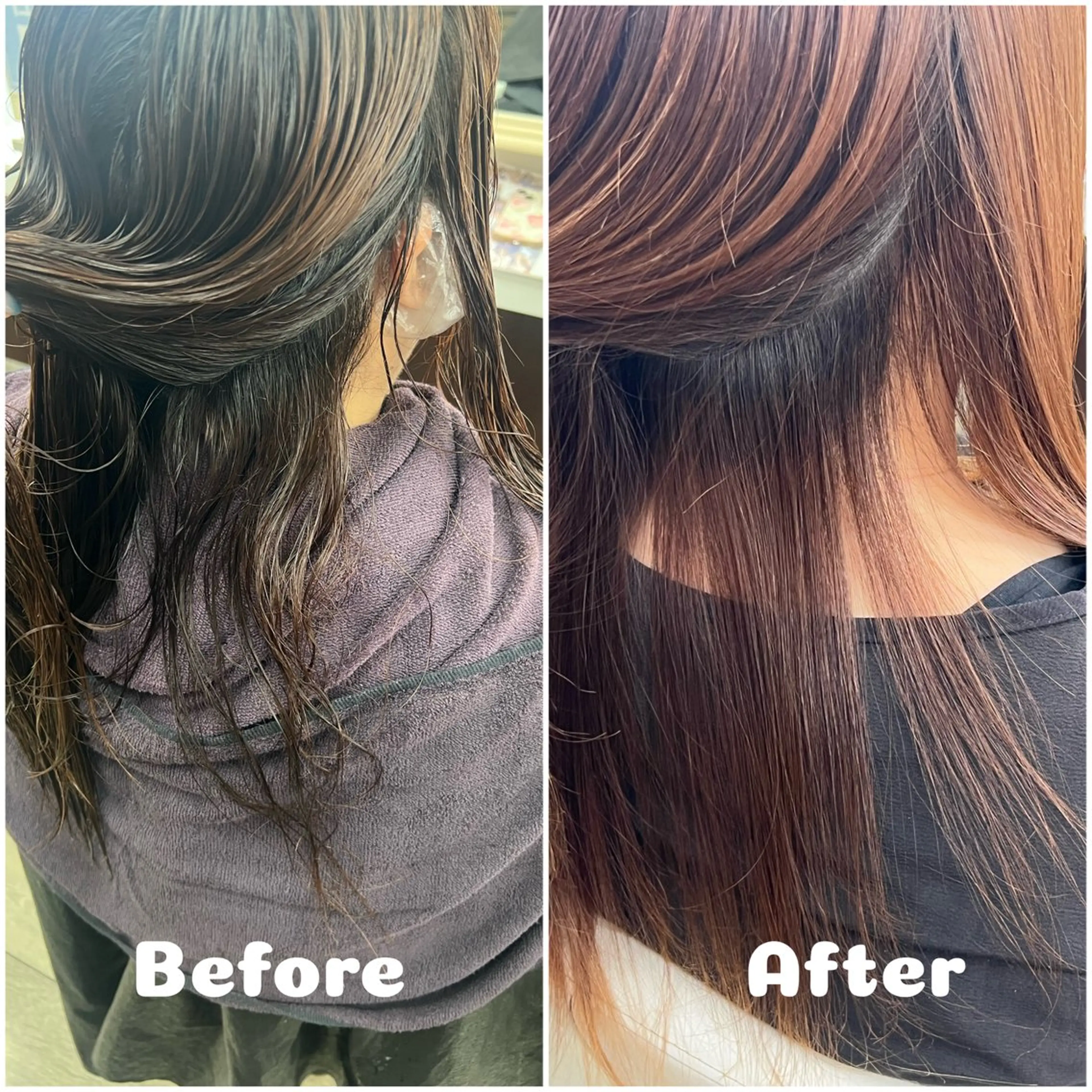 ロング 髪質改善 宮田 かやののヘアスタイル