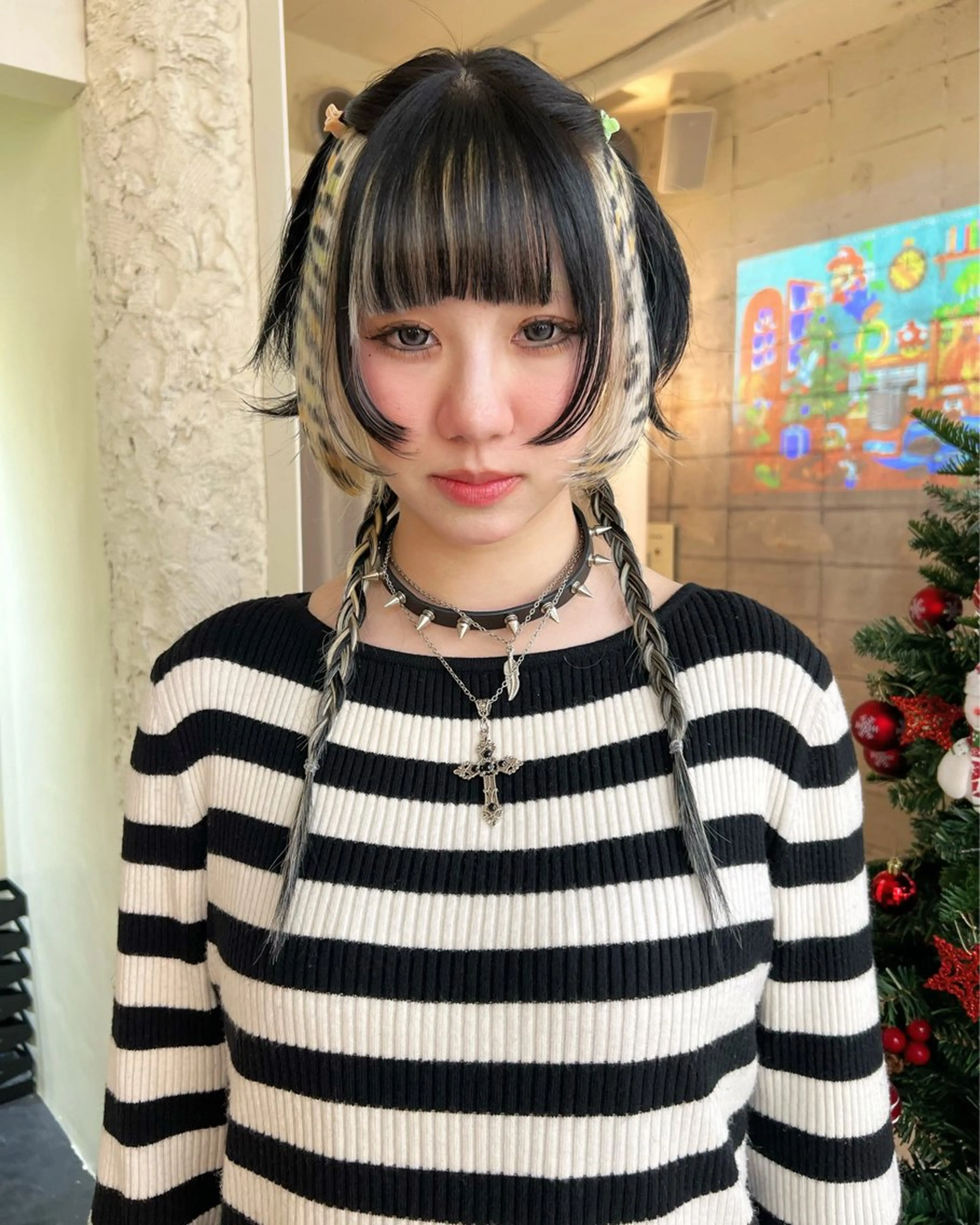 ロング カラー カット ヘアカラー haco＋所属・圧倒的デザイン力 店長🎨RENAのヘアスタイル