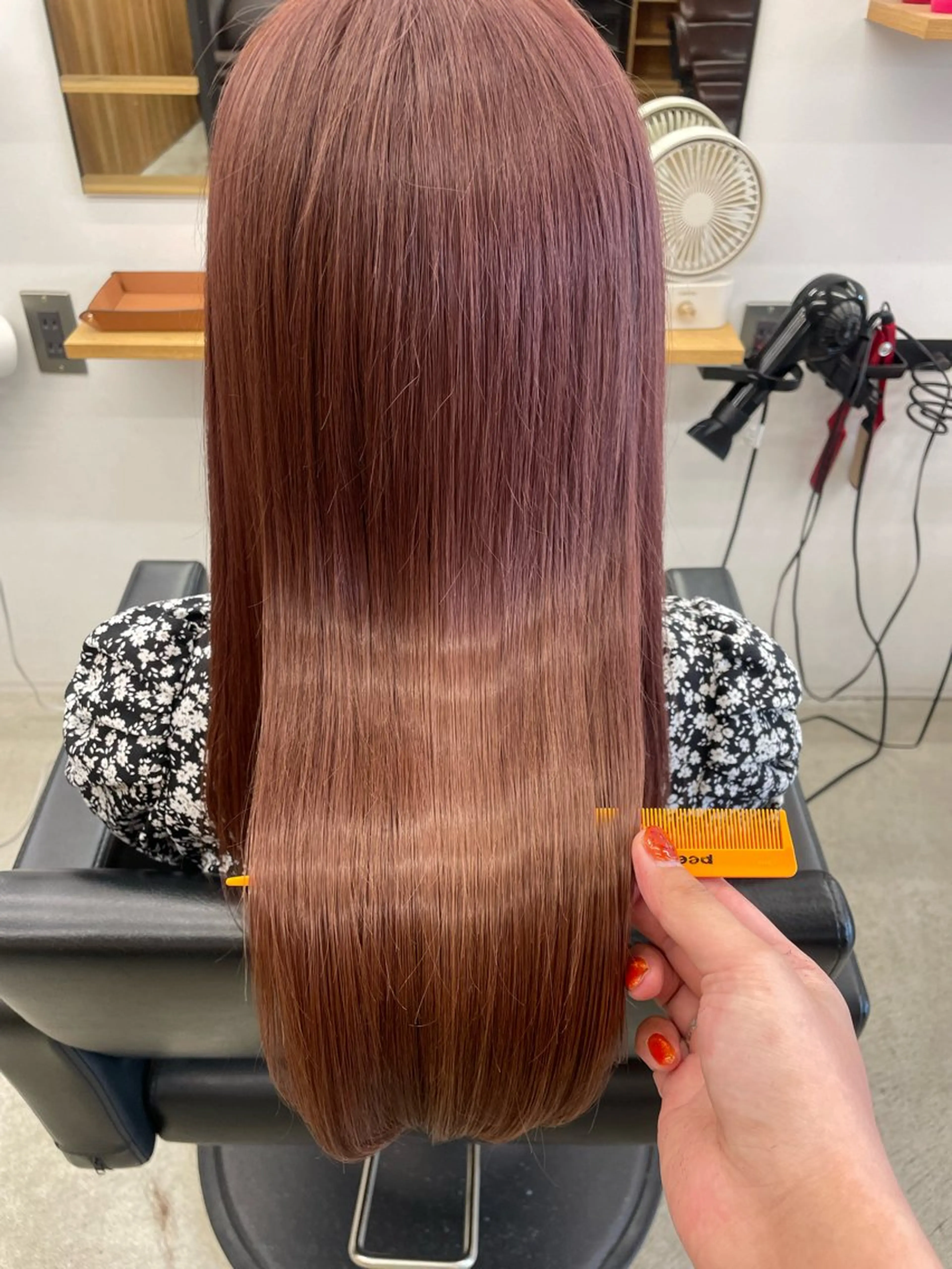 ロング 髪質改善 トリートメント 髪質改善/ハイライト /🌈瀧澤夕花のヘアスタイル