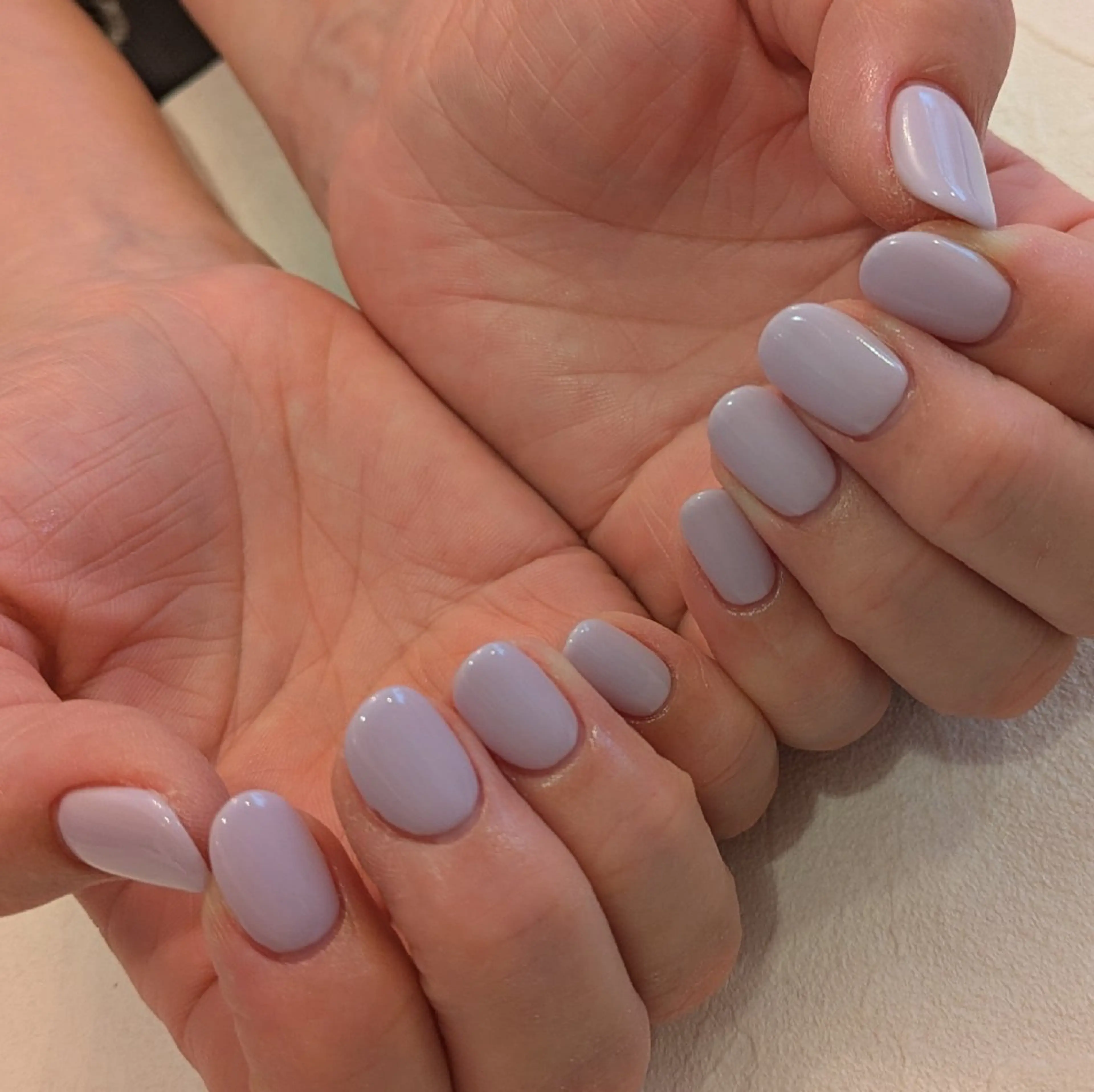 ネイル ワンカラーネイル ジェヌインネイル 河内のネイルデザイン