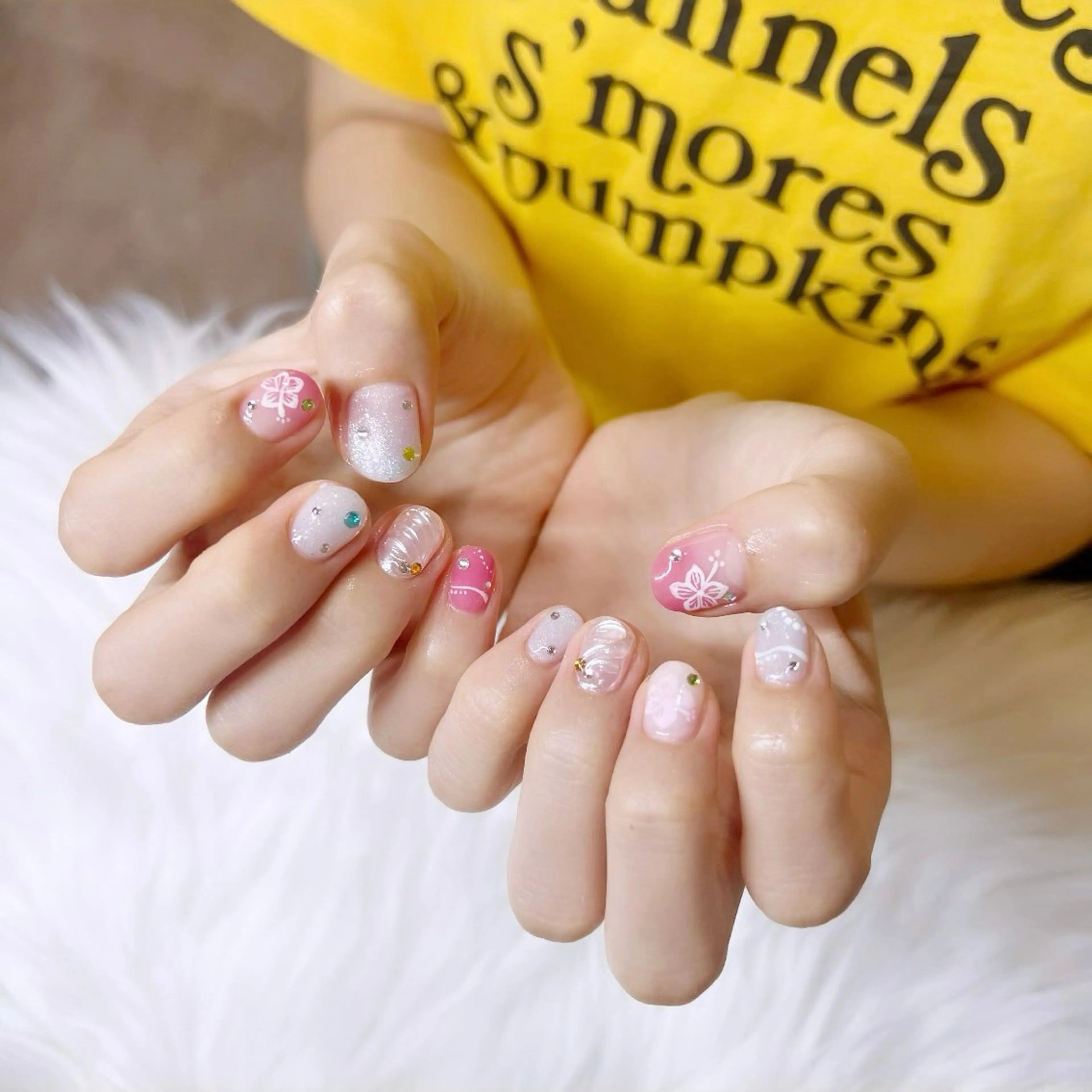 ネイル ハンドネイル nail salon FLUFFYのネイルデザイン