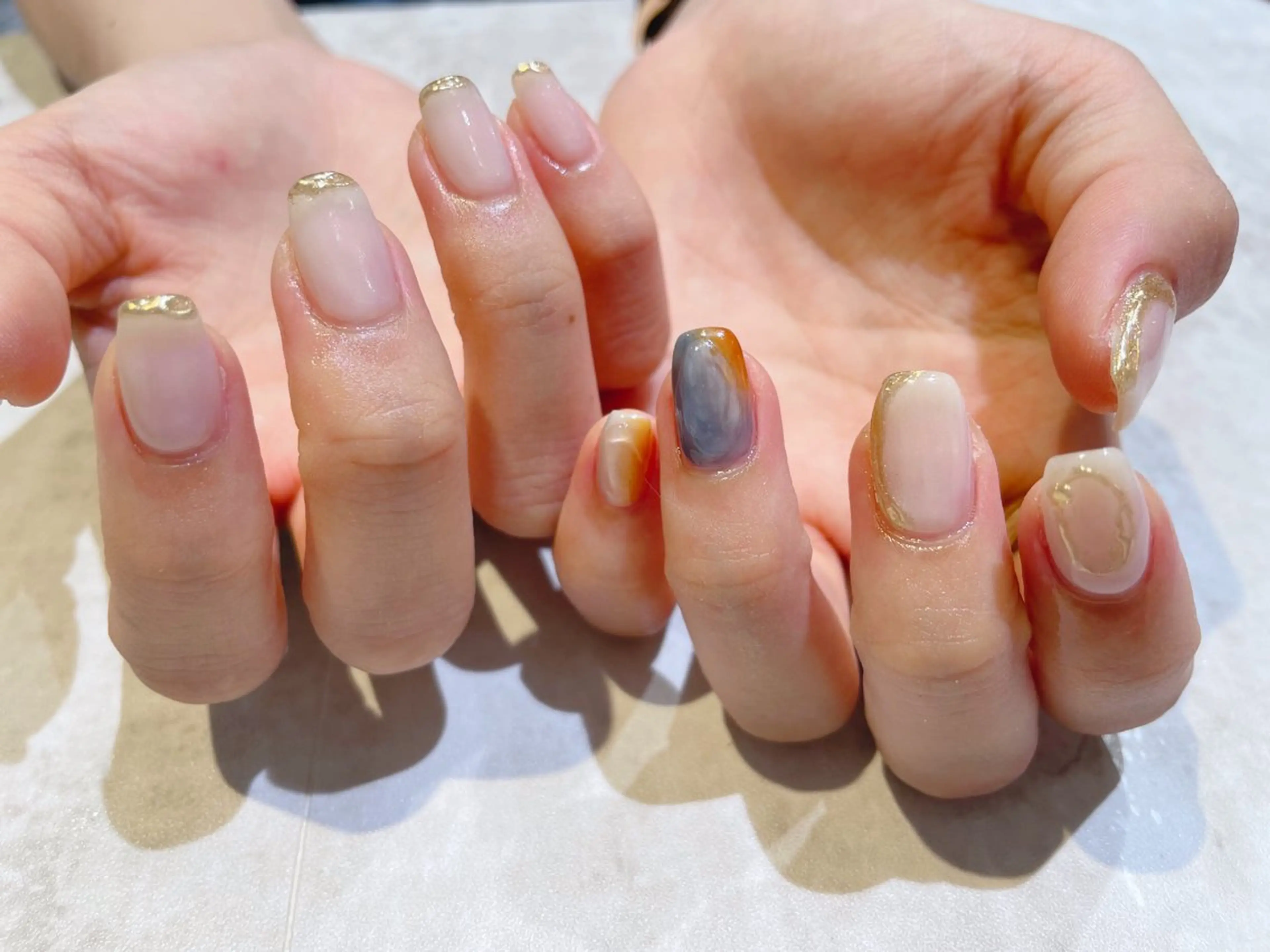 ネイル 舞田 苑香のネイルデザイン