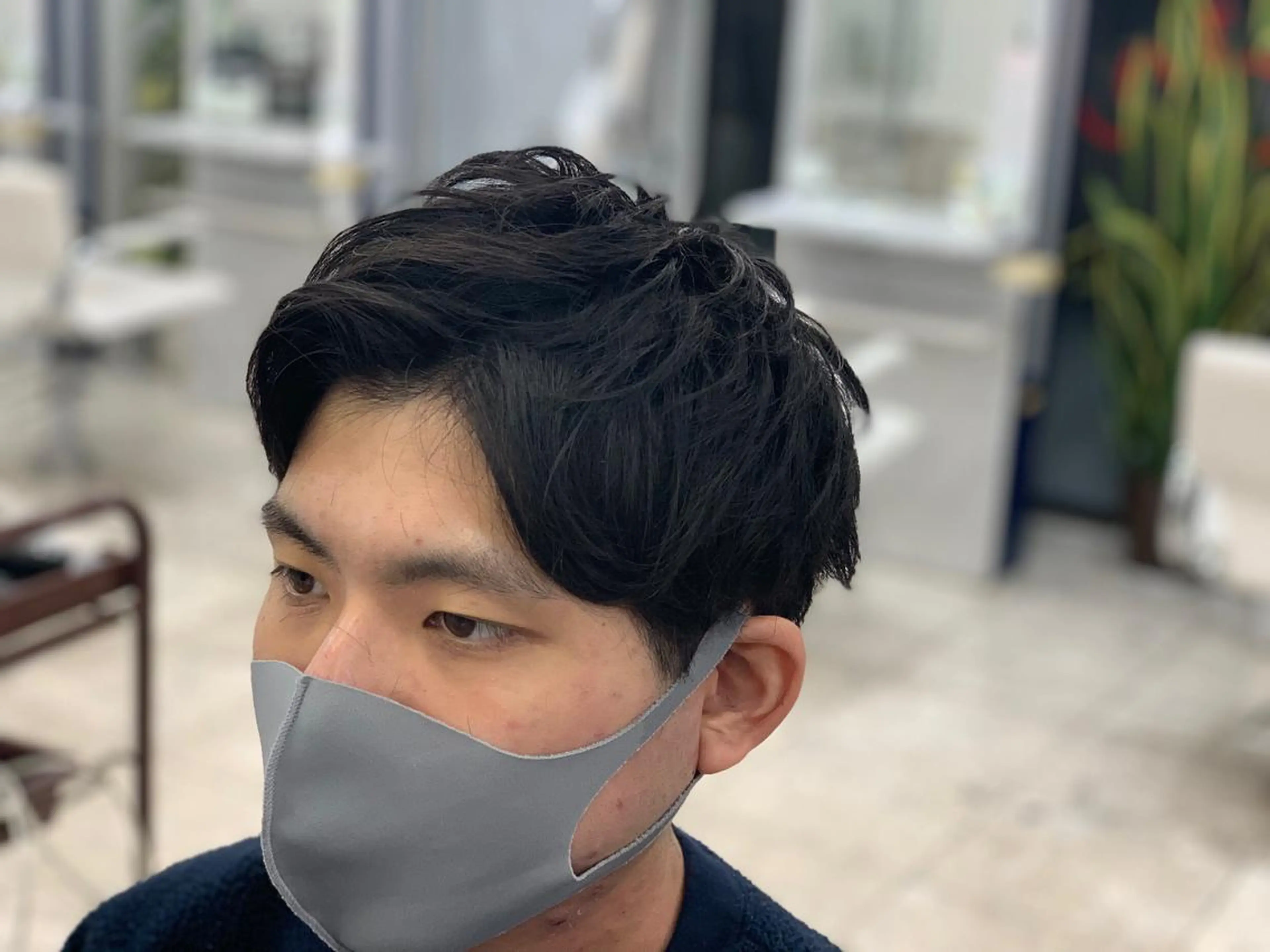 ショート ハイライト&曲がる 縮毛矯正特化 玉置のヘアスタイル