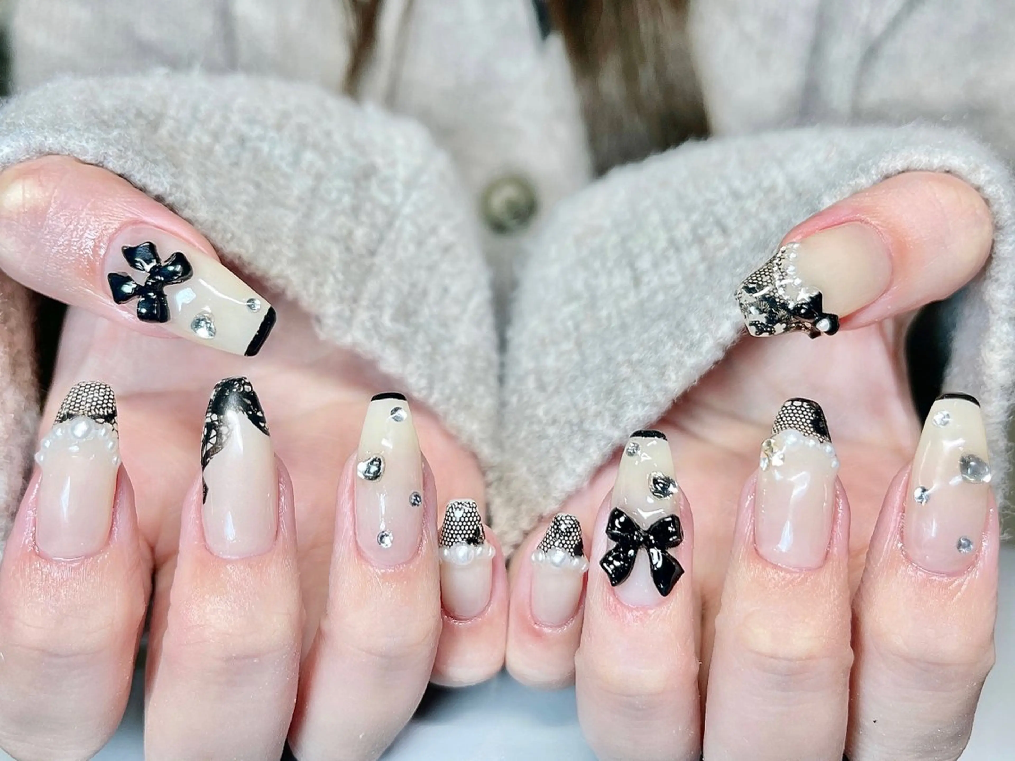 ネイル ハンドネイル glance nailのネイルデザイン