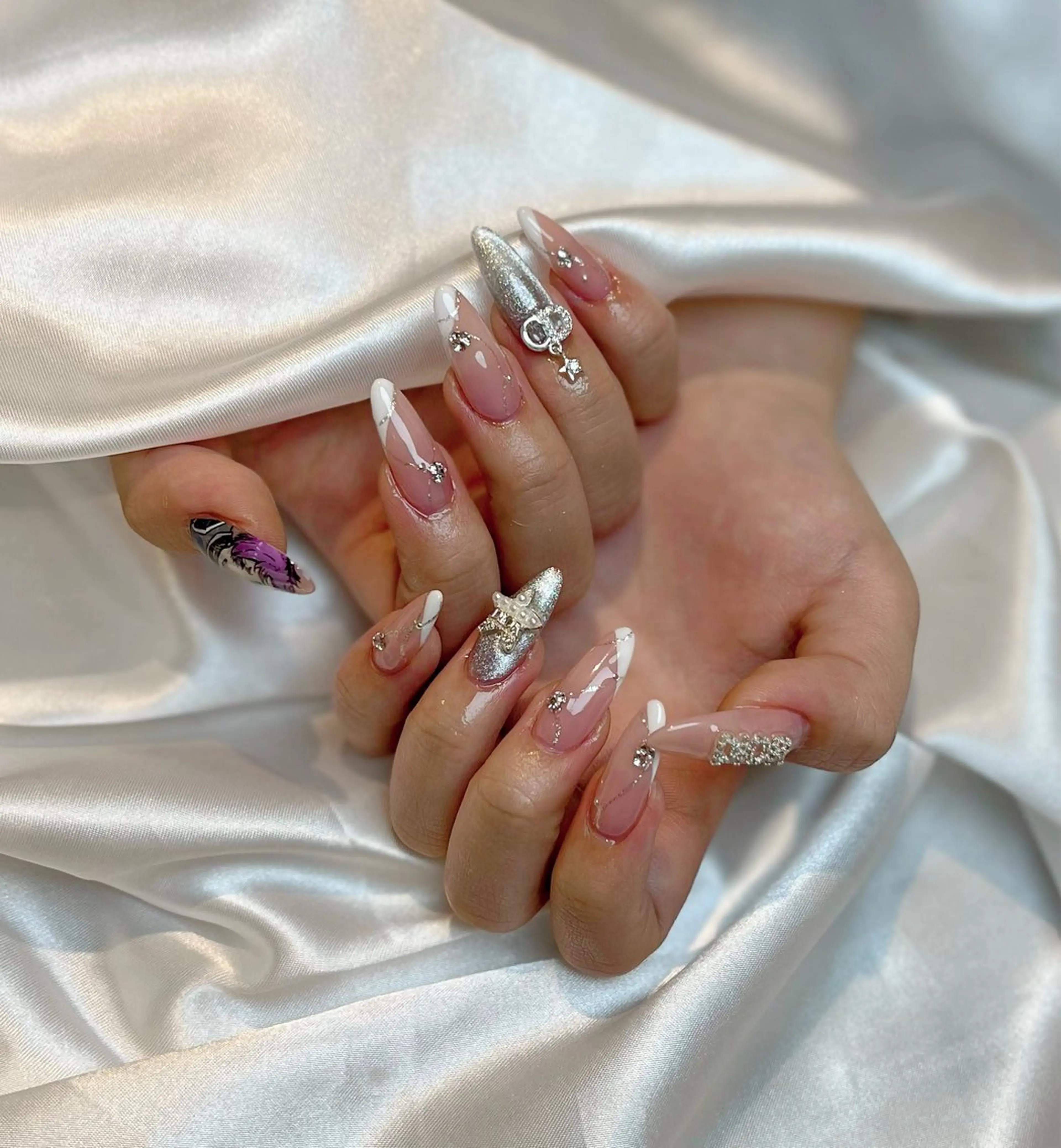 ネイル 持ち込み ハンドネイル Lino+ ネイル&よもぎ蒸しのネイルデザイン