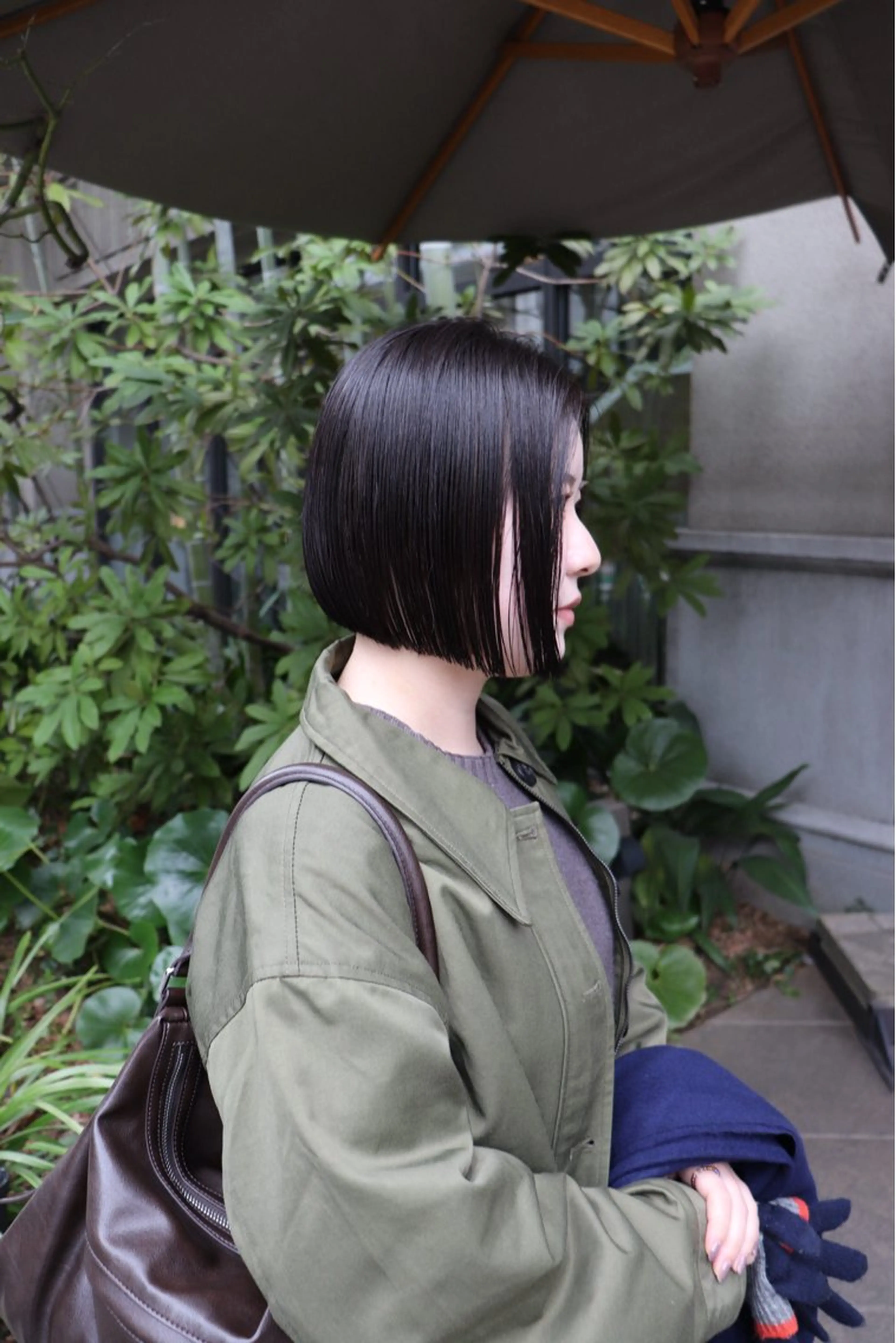 ショート 似合わせカット /パーマ岡本淳平のヘアスタイル