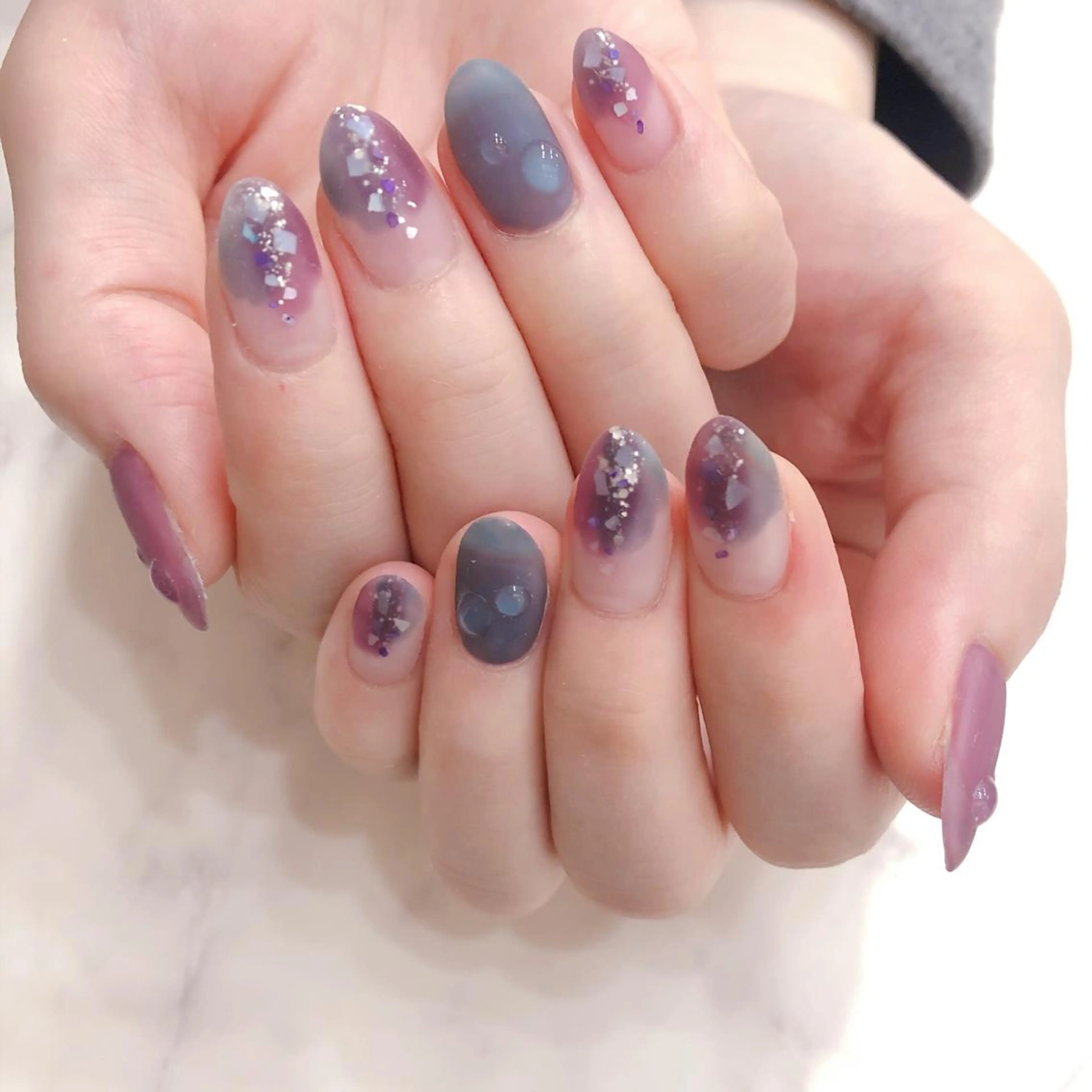 ネイル 持ち込み CHAFF 水口のネイルデザイン