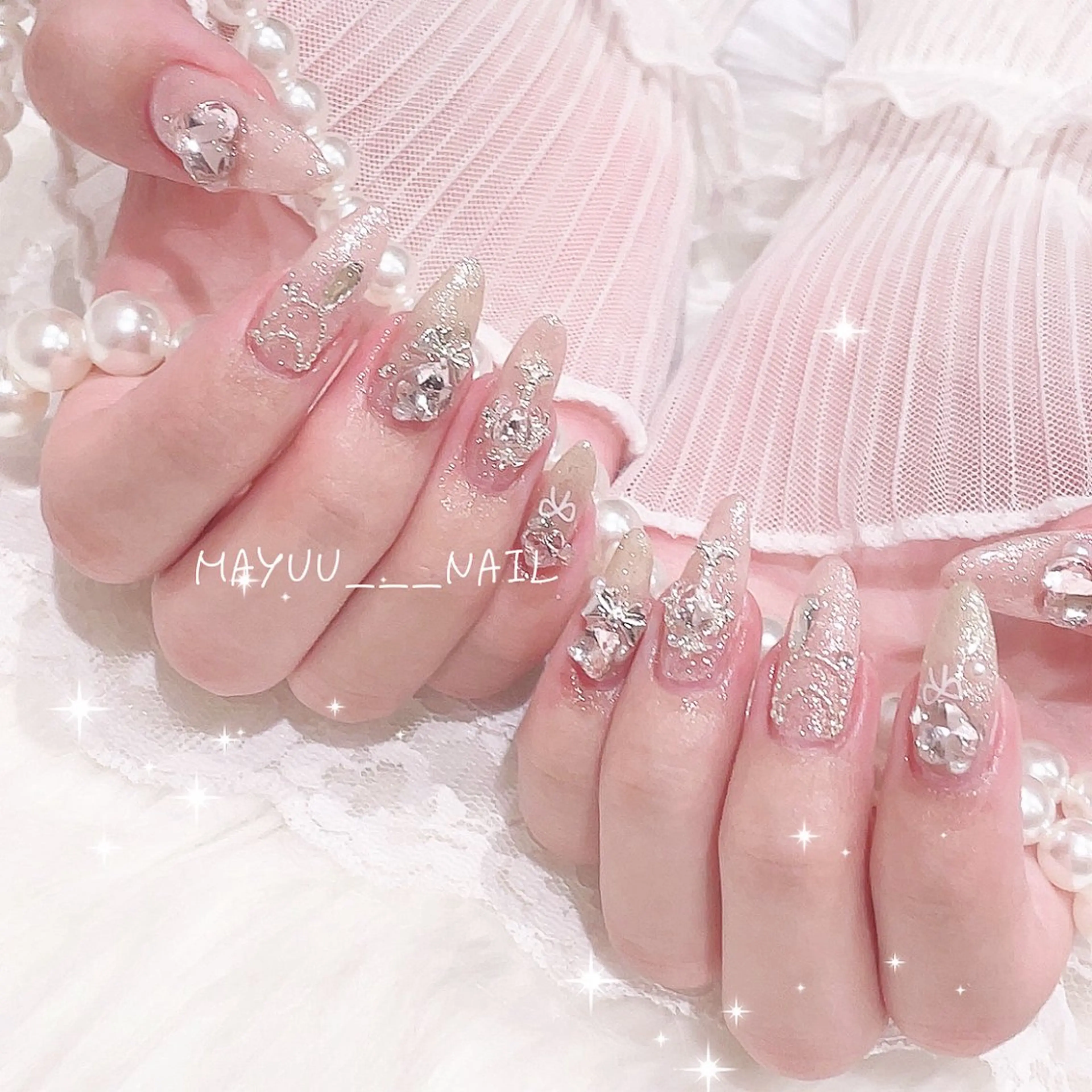 ネイル 🎀 Mayu 🎀痛ネイルのネイルデザイン