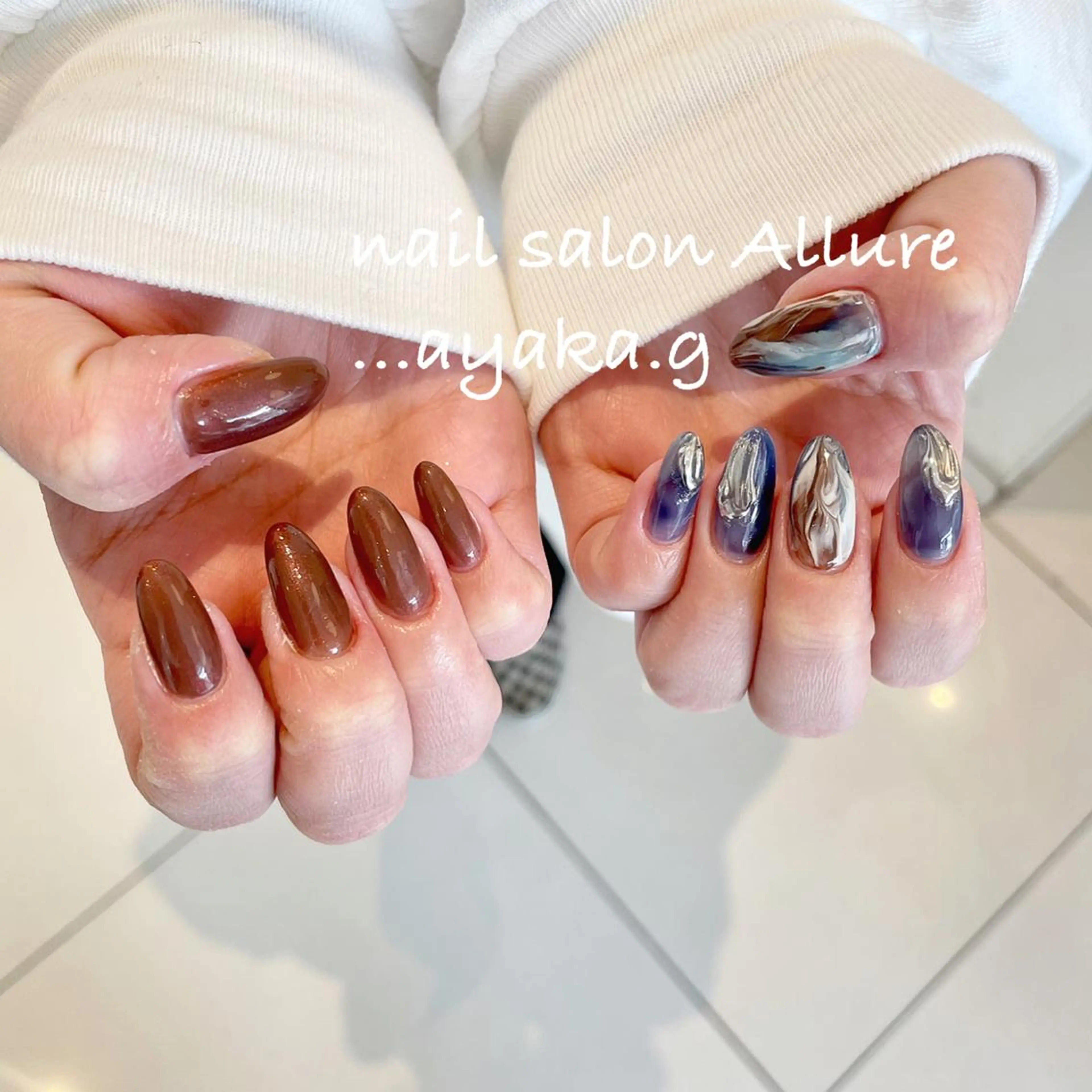 ネイル Allure小山店 後藤文香のネイルデザイン
