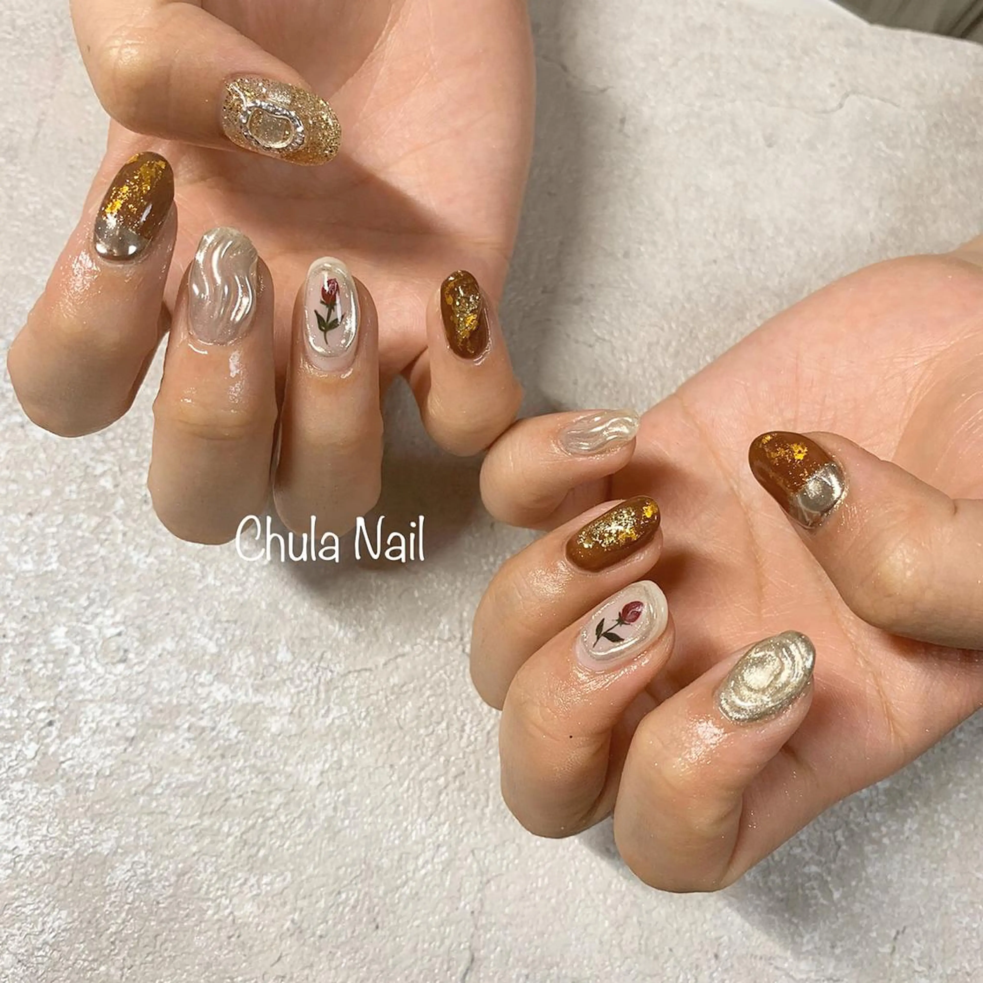 ネイル ハンドネイル ëmma nail_ by chulaのネイルデザイン