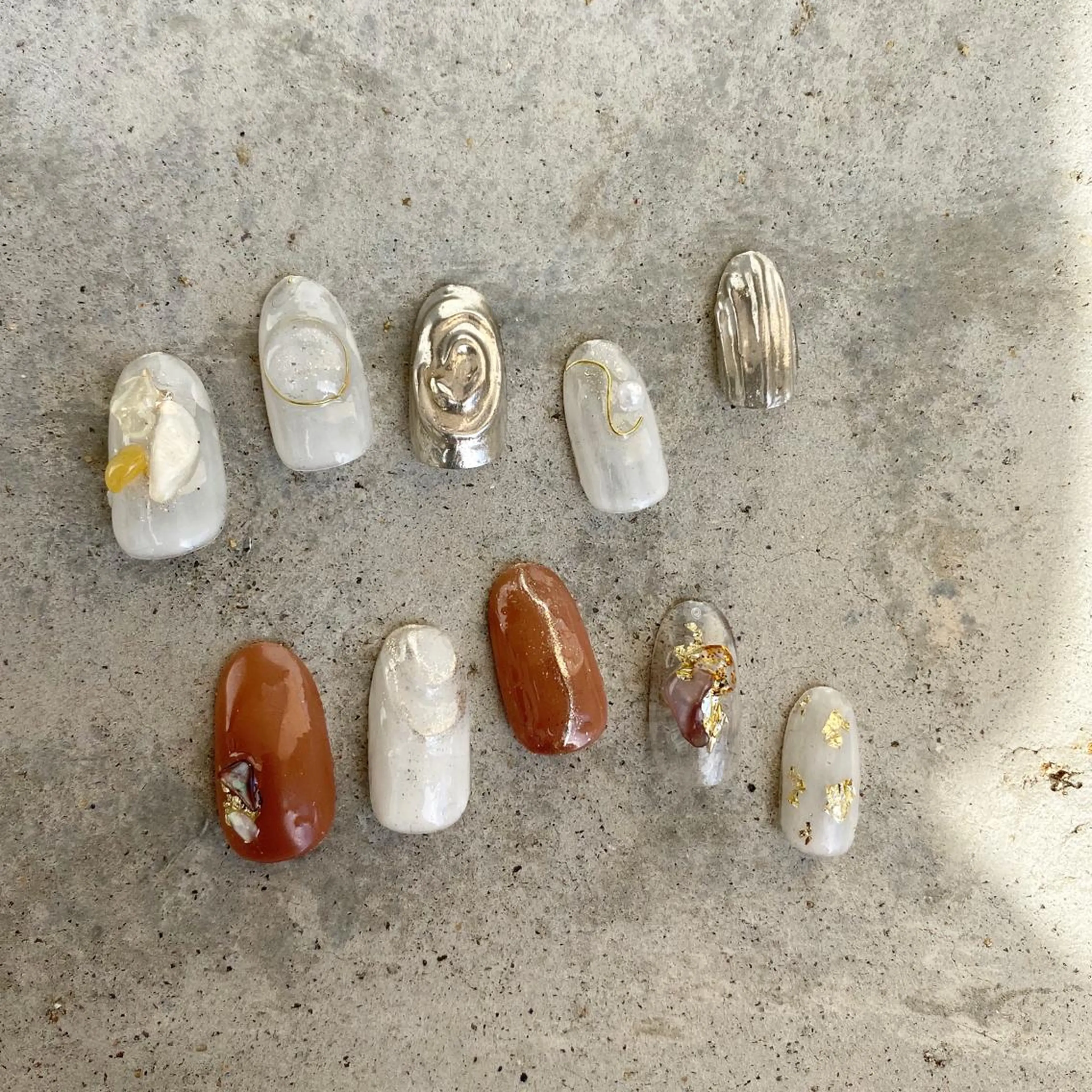 ネイル ハンドネイル Lea Bless 河原町のネイルデザイン