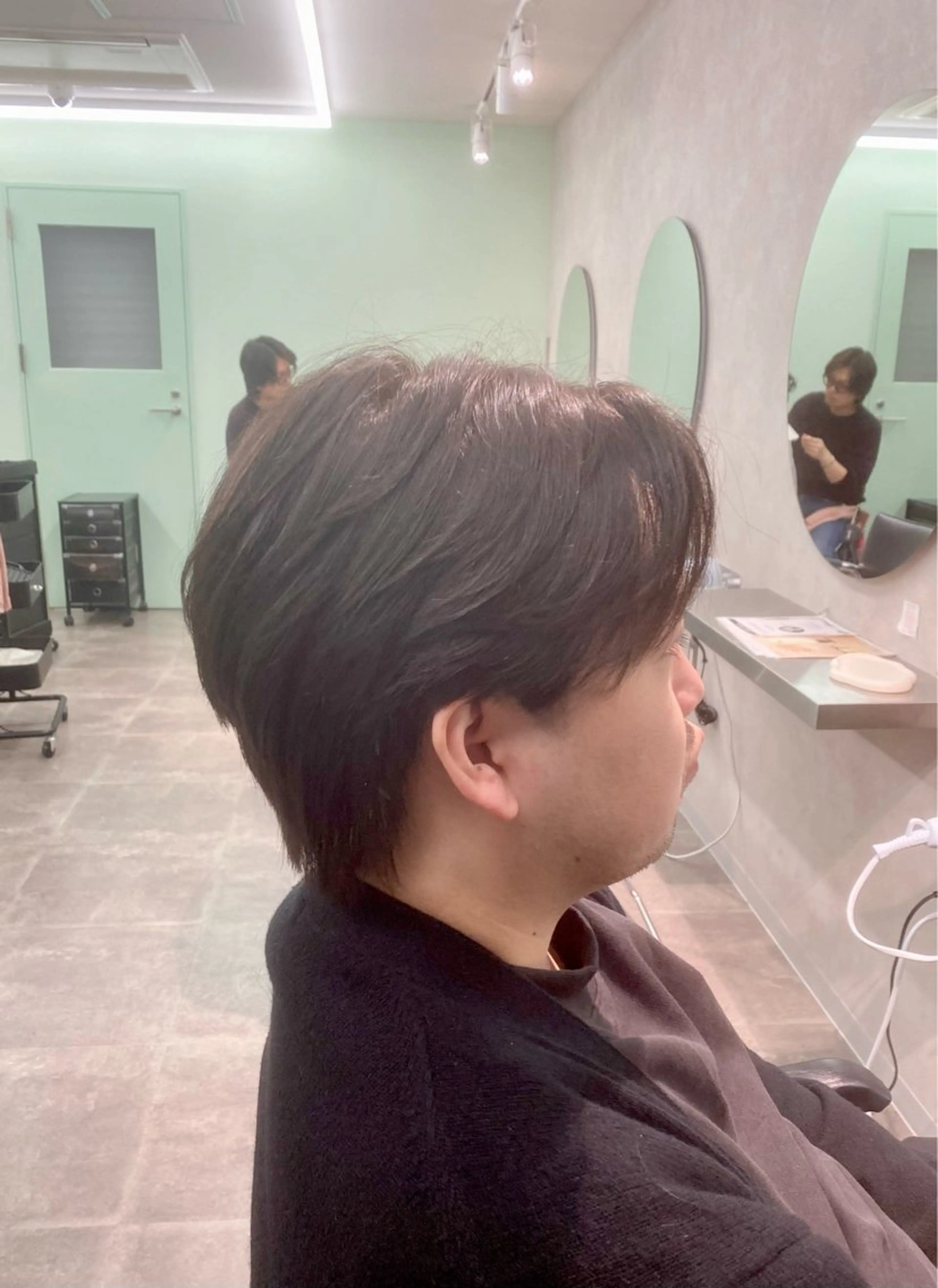 カラー パーマ メンズ カット ヘアカラー 進藤彪雅/メンズ/ 千葉駅【GENiE】のヘアスタイル