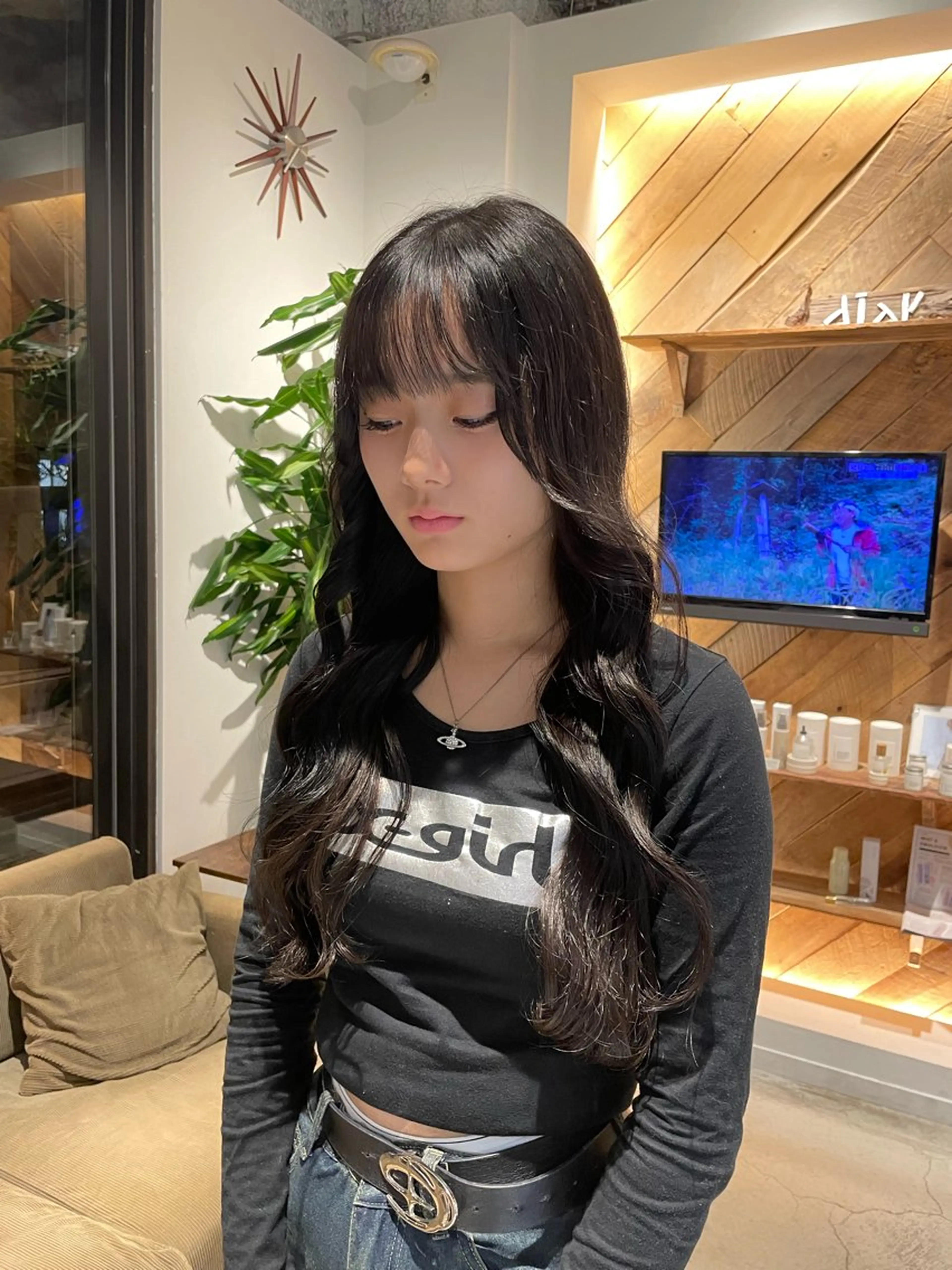 ロング diar平塚所属・倉川 結花のヘアスタイル