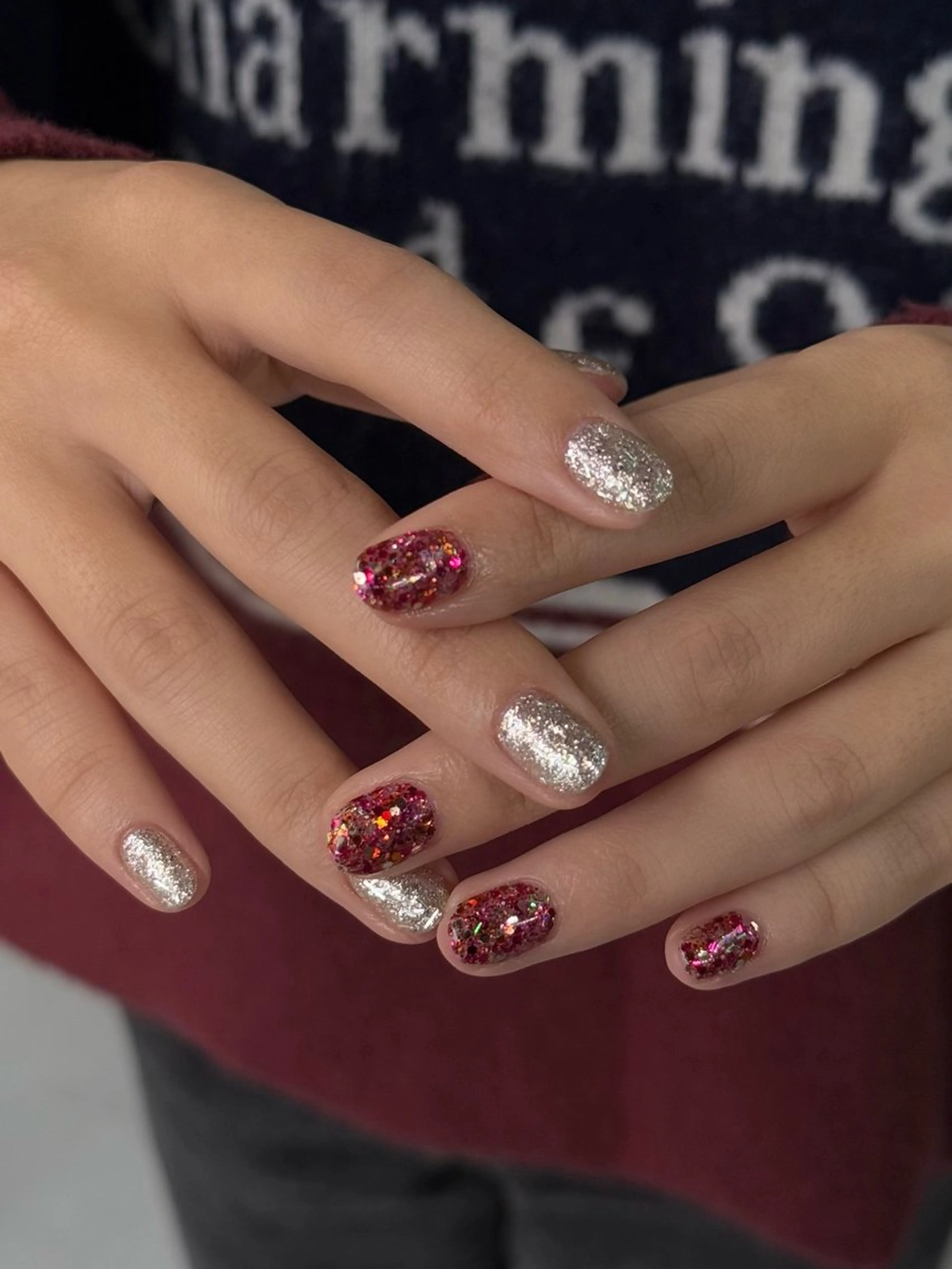 ネイル キラキラネイル MISATO ネイリスト福岡/薬院のネイルデザイン