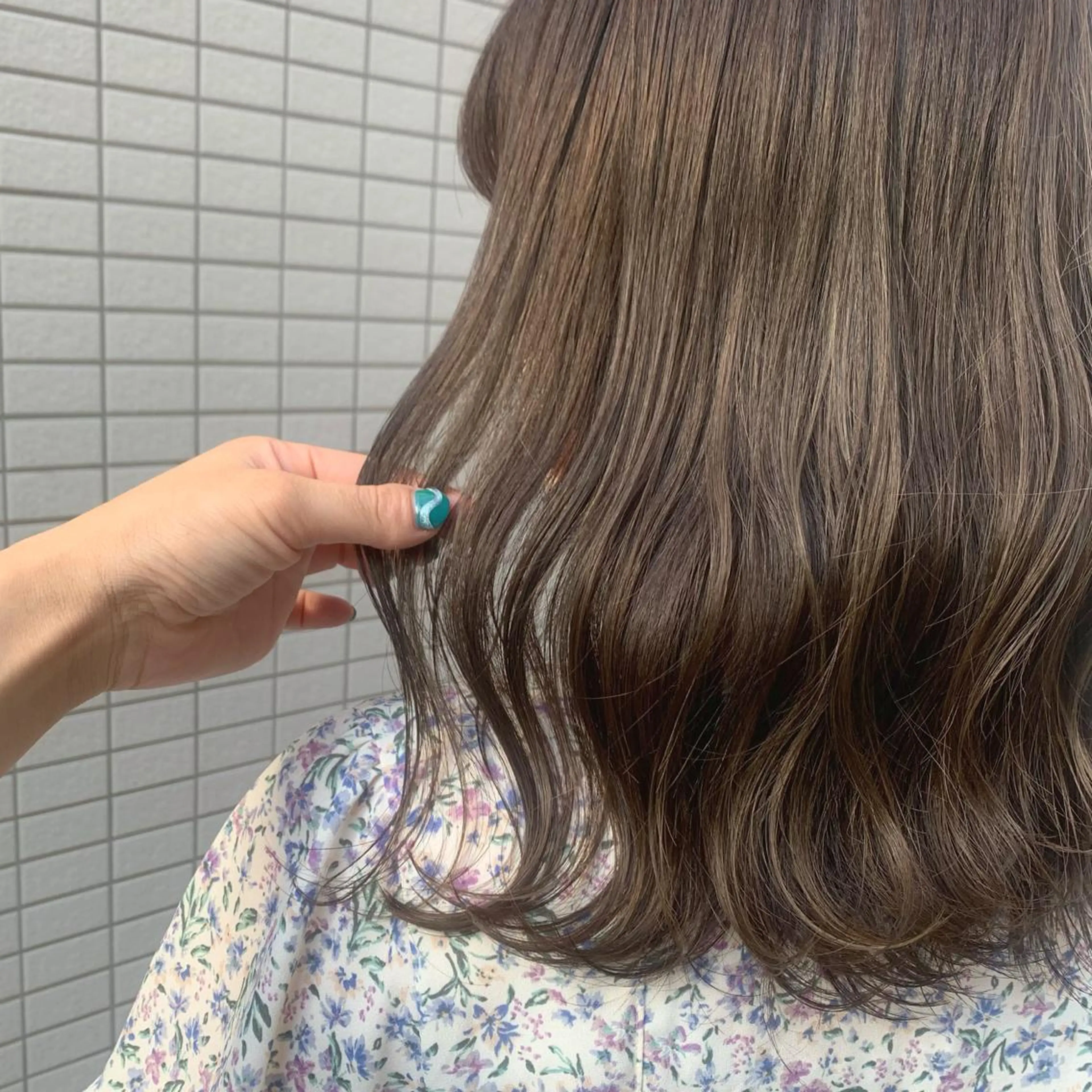 ロング カラー 似合わせ/透明感カラ ー/QUATRO谷口のヘアスタイル