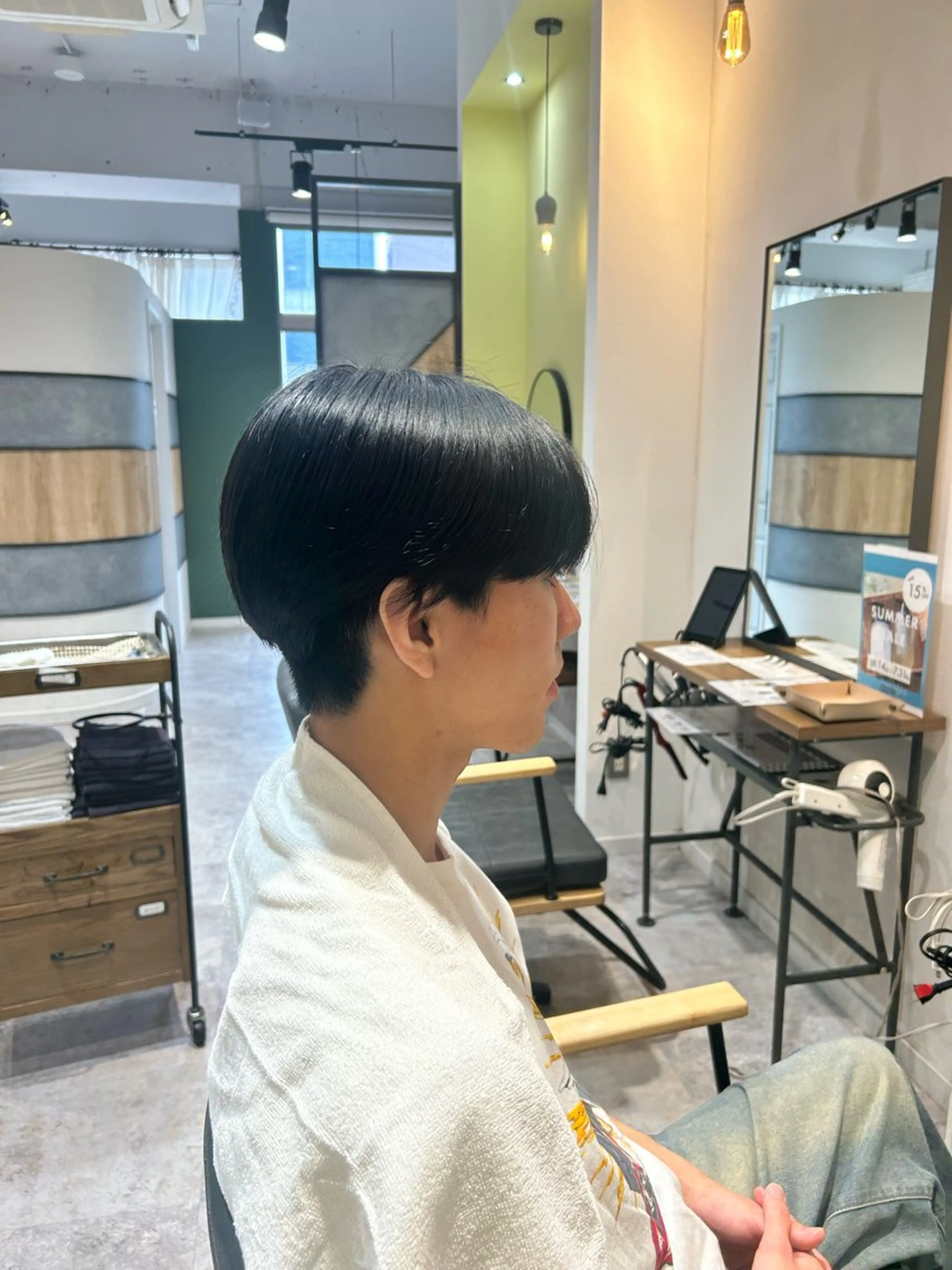 メンズ カット ヘッドスパ センターパート/ メンズ特化/日向🔥のヘアスタイル