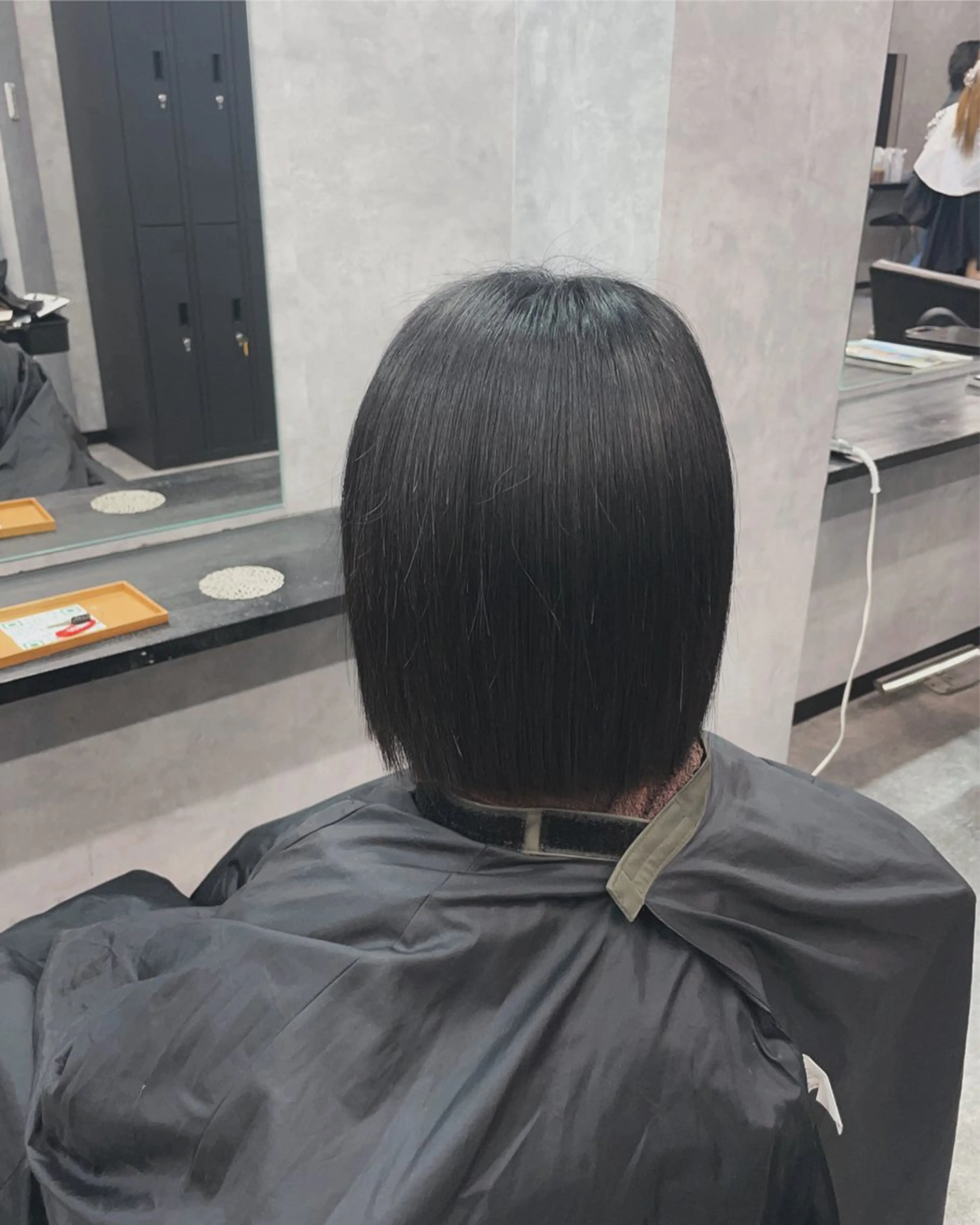 ⭐️15%offメニュー⭐️【肩上】髪質改善縮毛矯正＋内部補修トリートメント🌟の写真