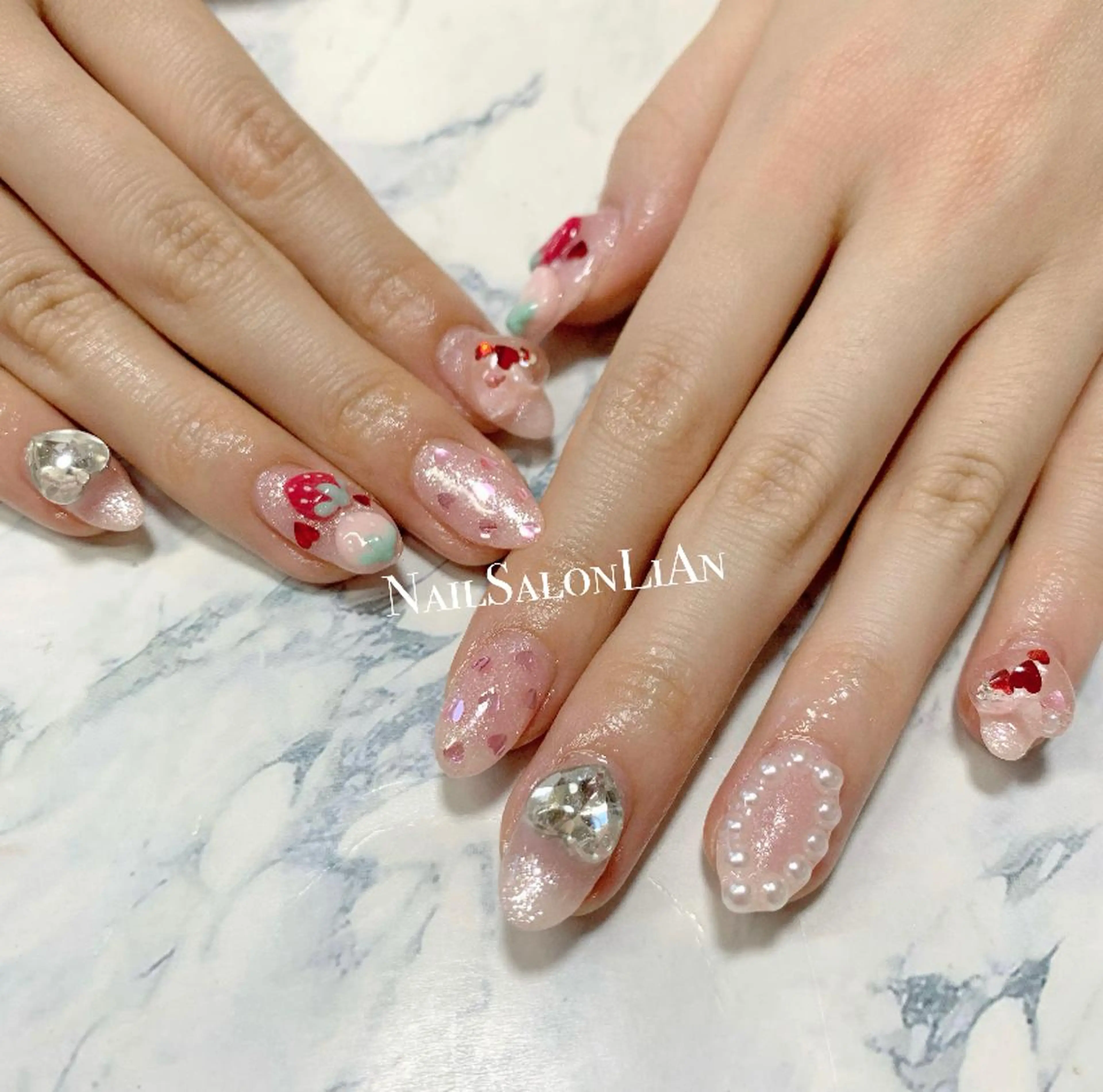 ネイル ハンドネイル NailSalon LiAnのネイルデザイン