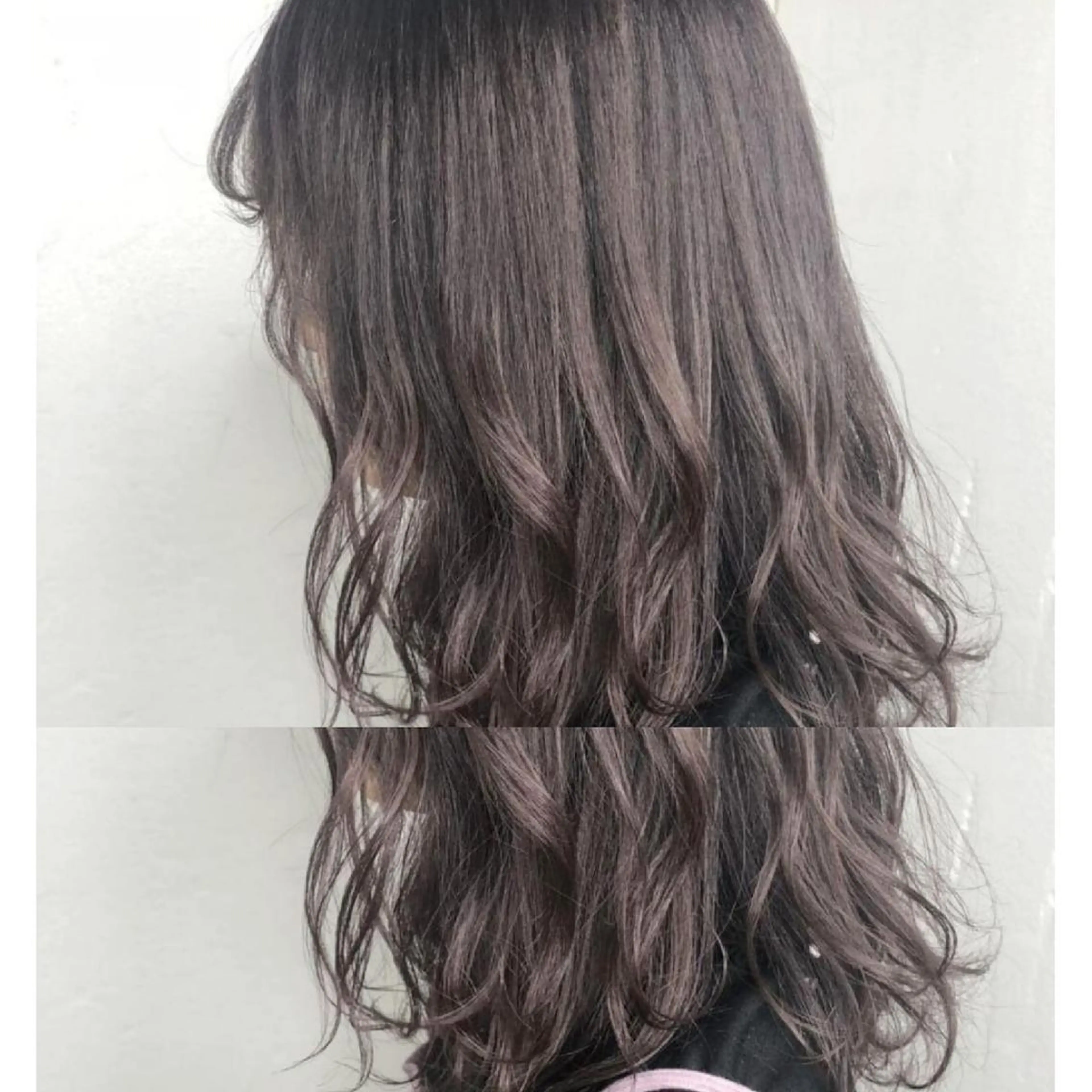 カラー セミロング 透明感カラー 竹内啓太 ボブのヘアスタイル