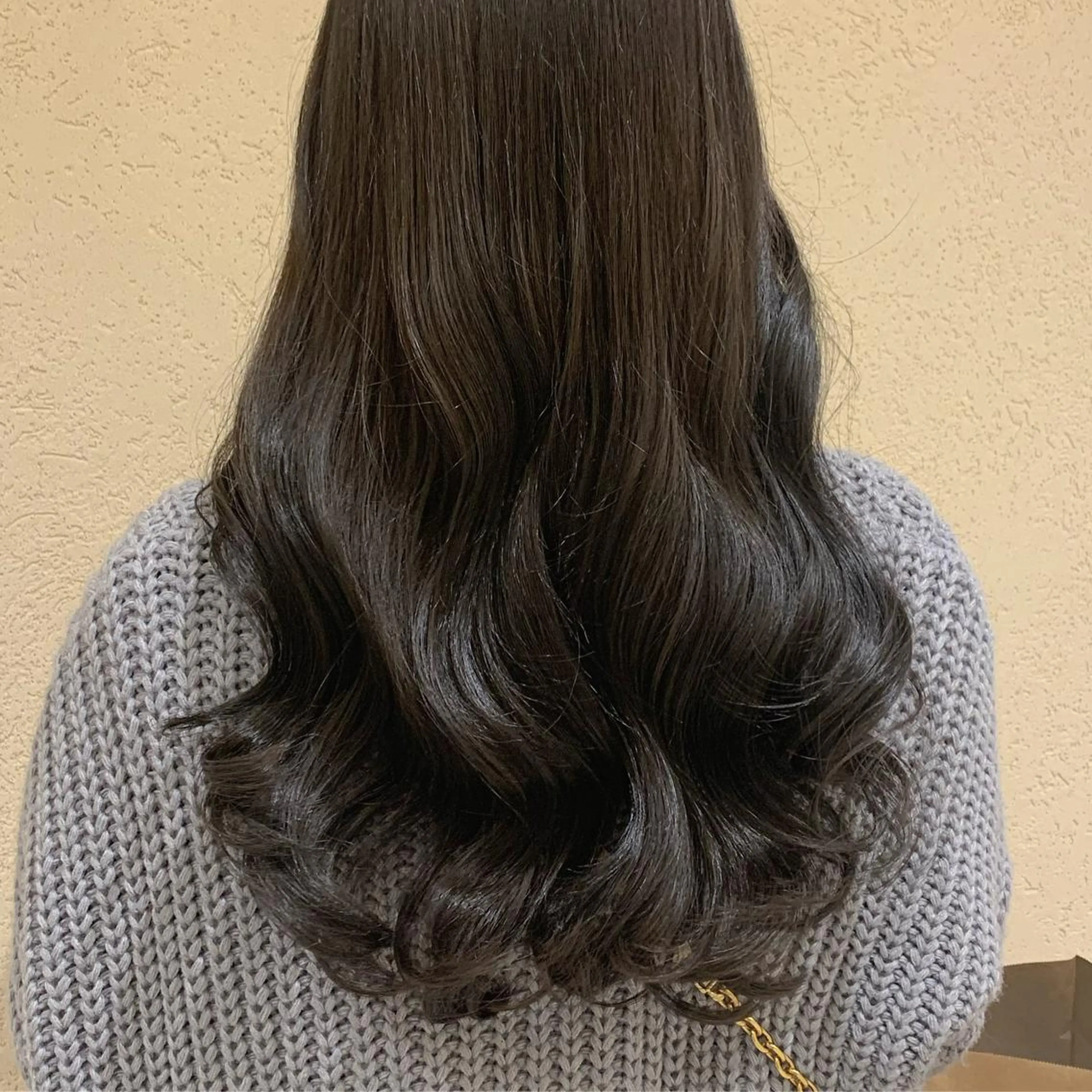 ロング カラー ブルーカラー ブルージュ 韓国風ヘア GO TODAY SHAiRE SALON所属・𝒢𝒾𝓇𝓁𝓎 ⑅ 𝓎𝓊𝓀𝒶のヘアスタイル