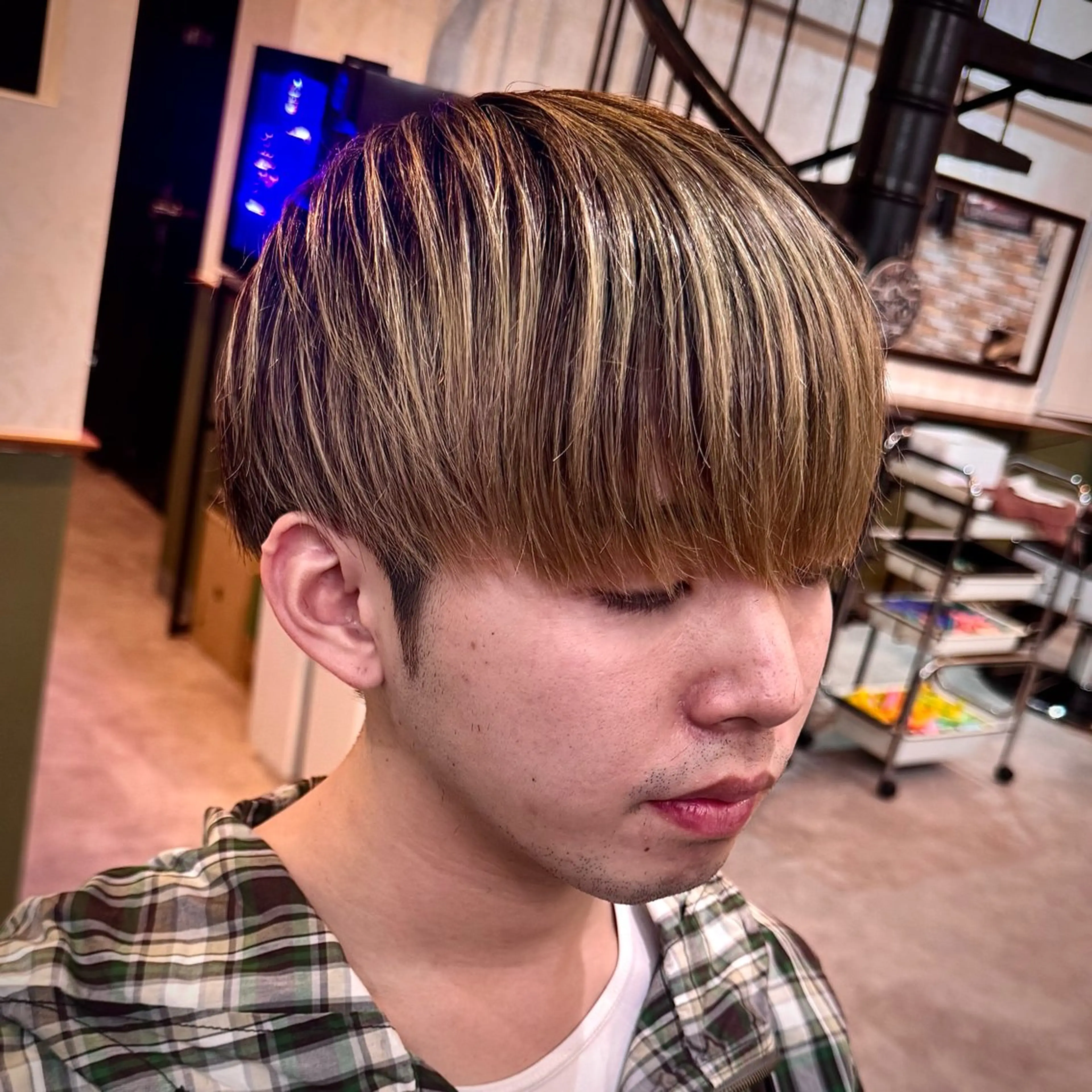 ショート メンズ マッシュ カット GLADMAN'S CUT CLUB 立川所属・立川メンズカット/ メンズパーマ💈三上のヘアスタイル