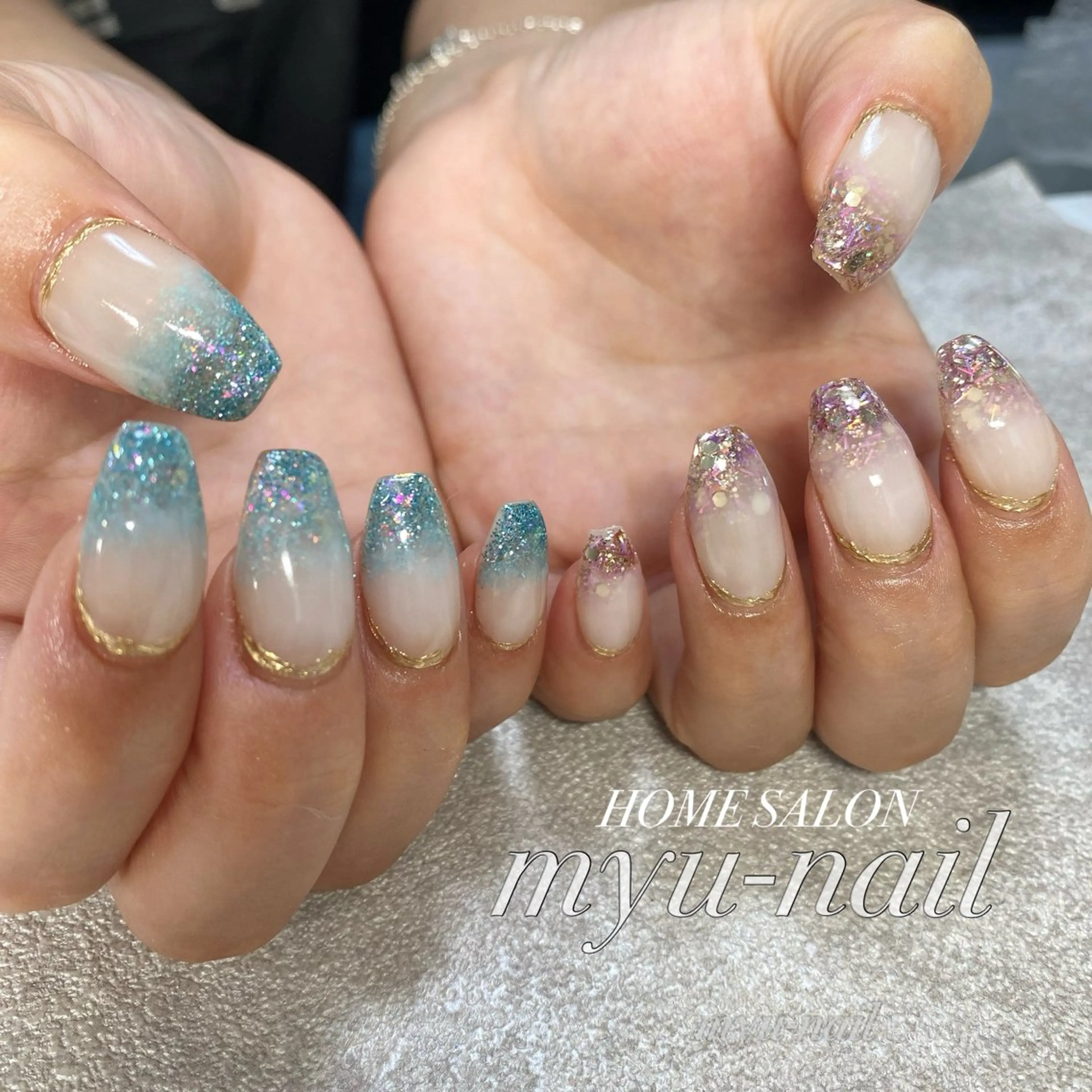 ネイル ホームサロン myu-nailのネイルデザイン