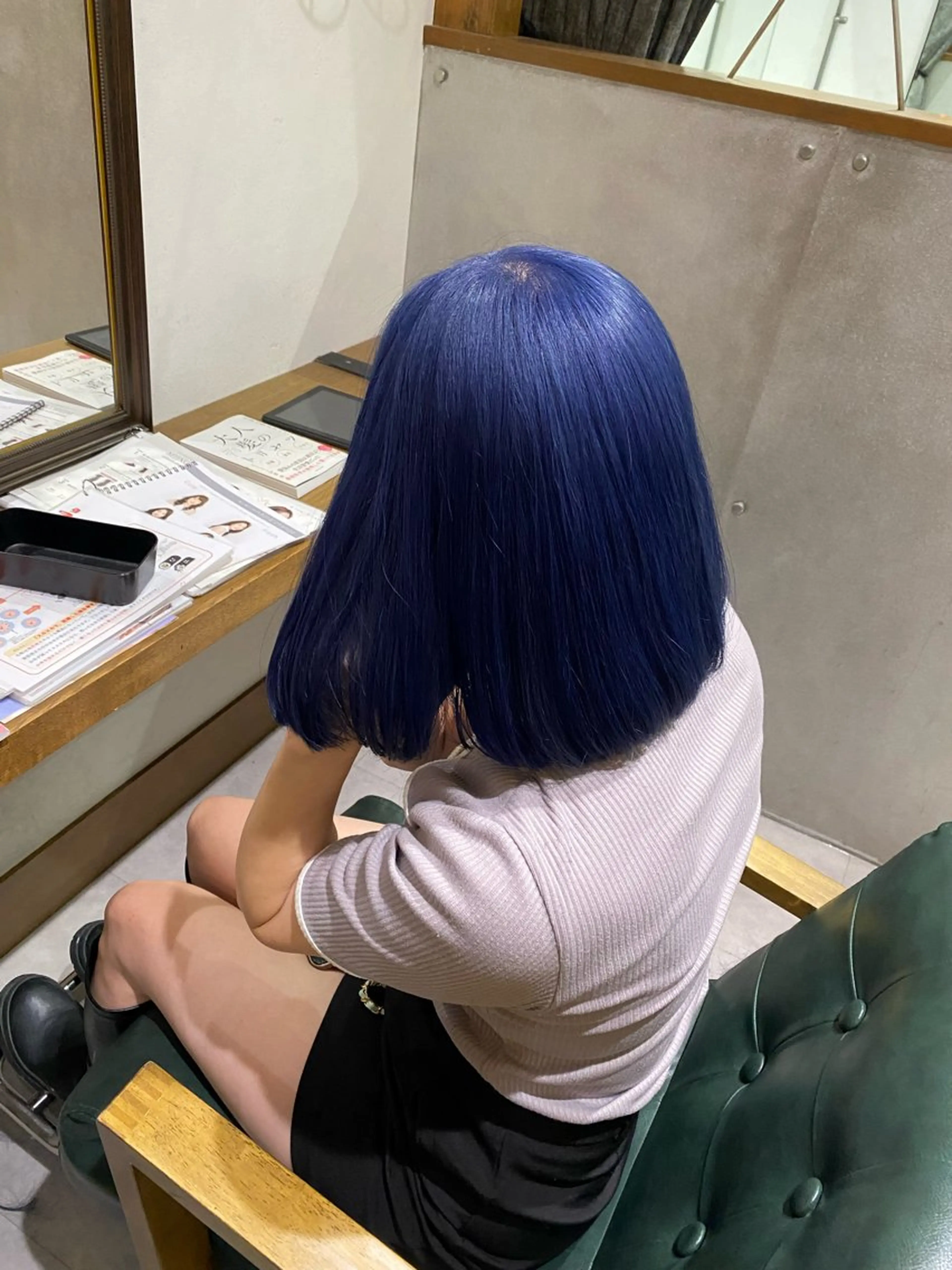 ミディアム カット ヘアカラー 希優🌺ソムリエ /ブリーチ/カットのヘアスタイル