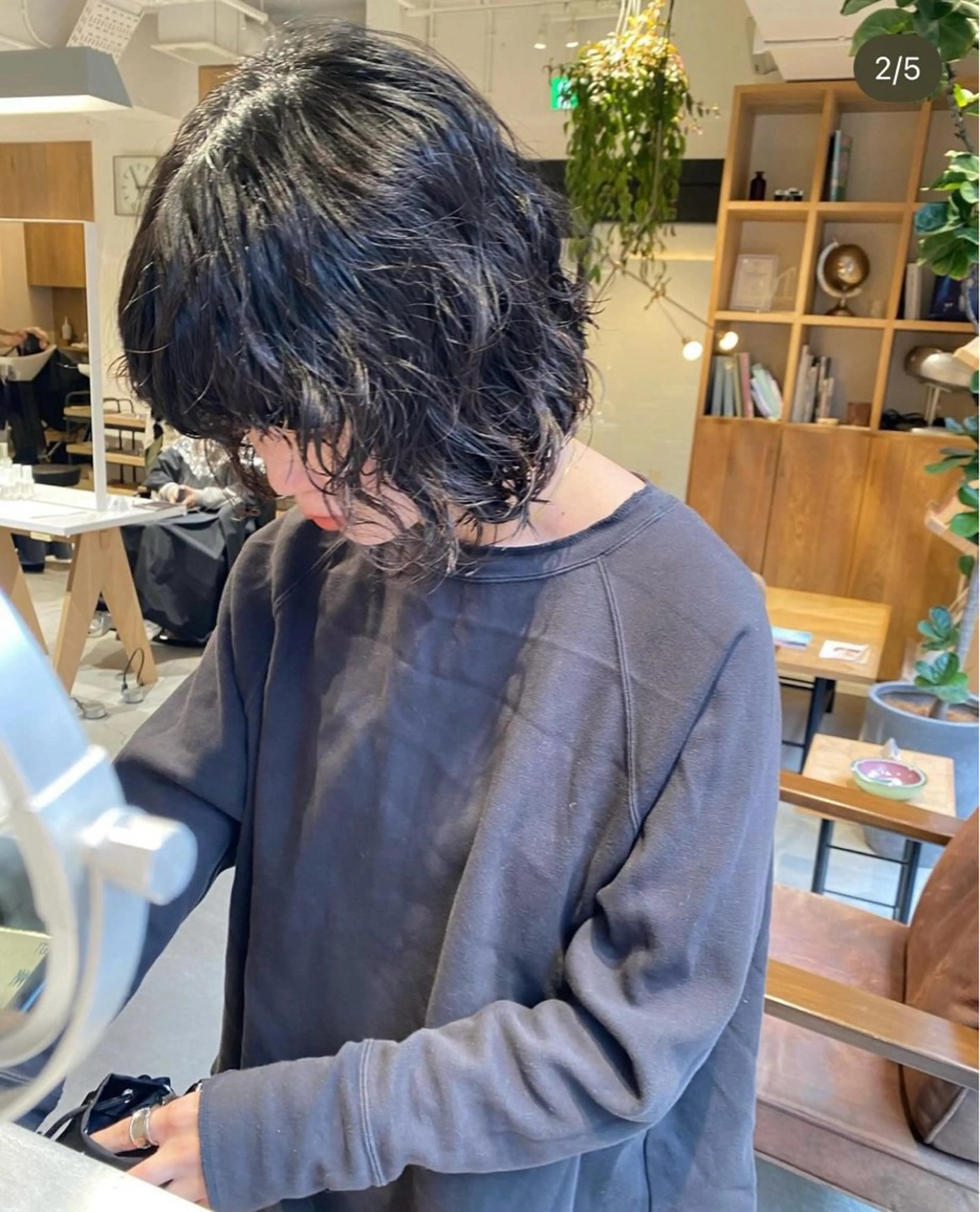 パーマ AMATORA Sakuのヘアスタイル