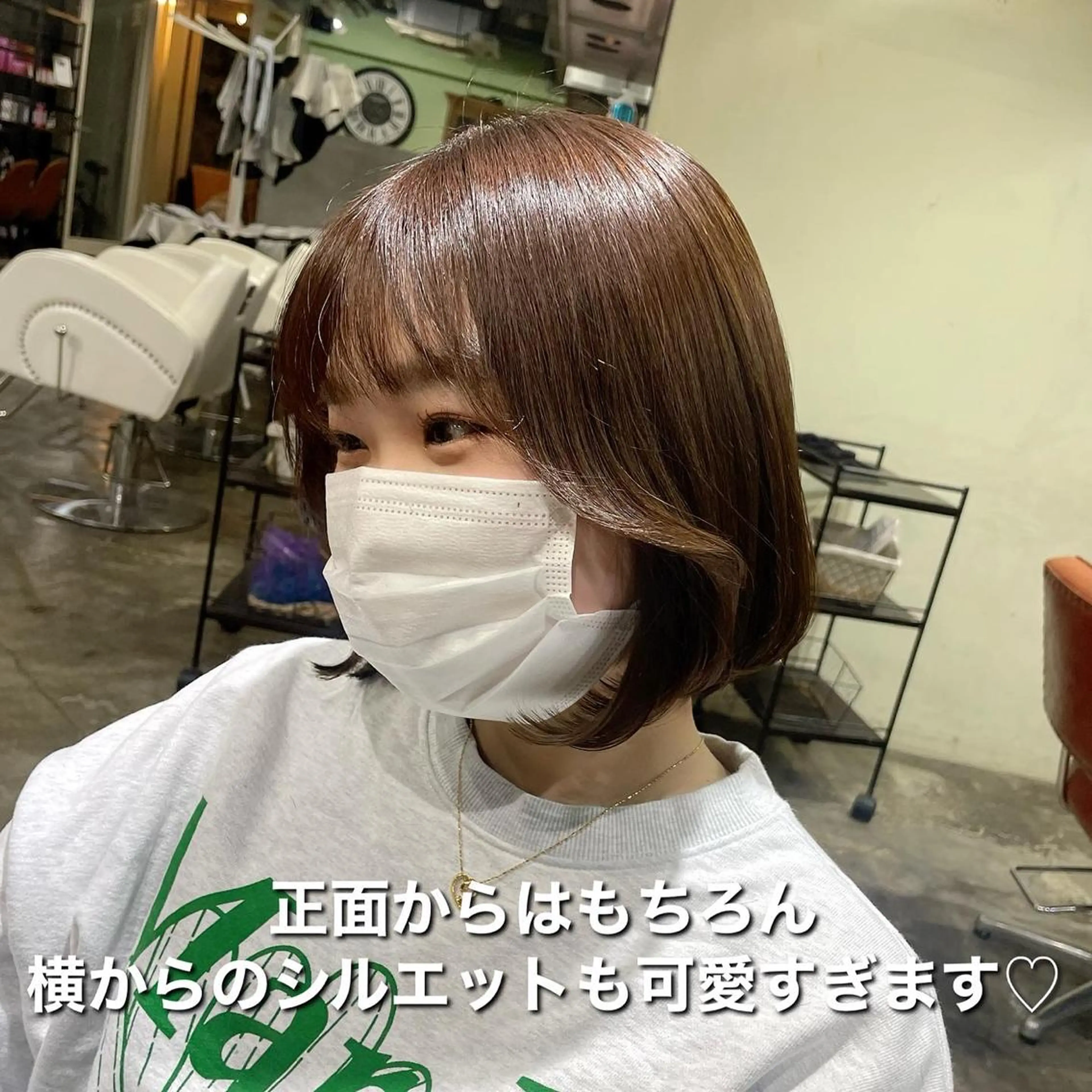 ショート ボブヘアカット Rikapi❤️のヘアスタイル