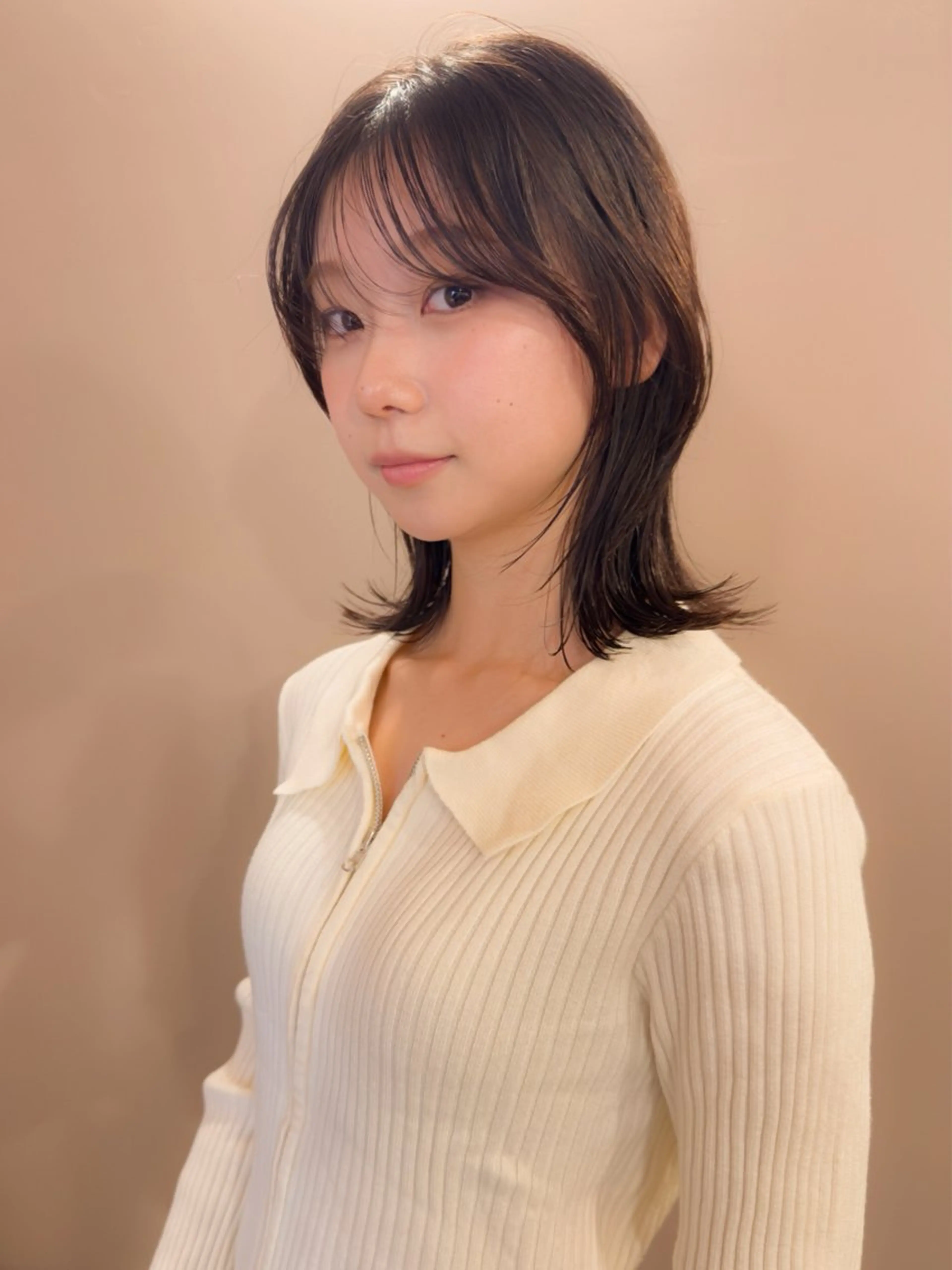 ミディアム カラー カット ヘアカラー トリートメント ヘッドスパ 大宮 / ボブ特化 永井竜也のヘアスタイル