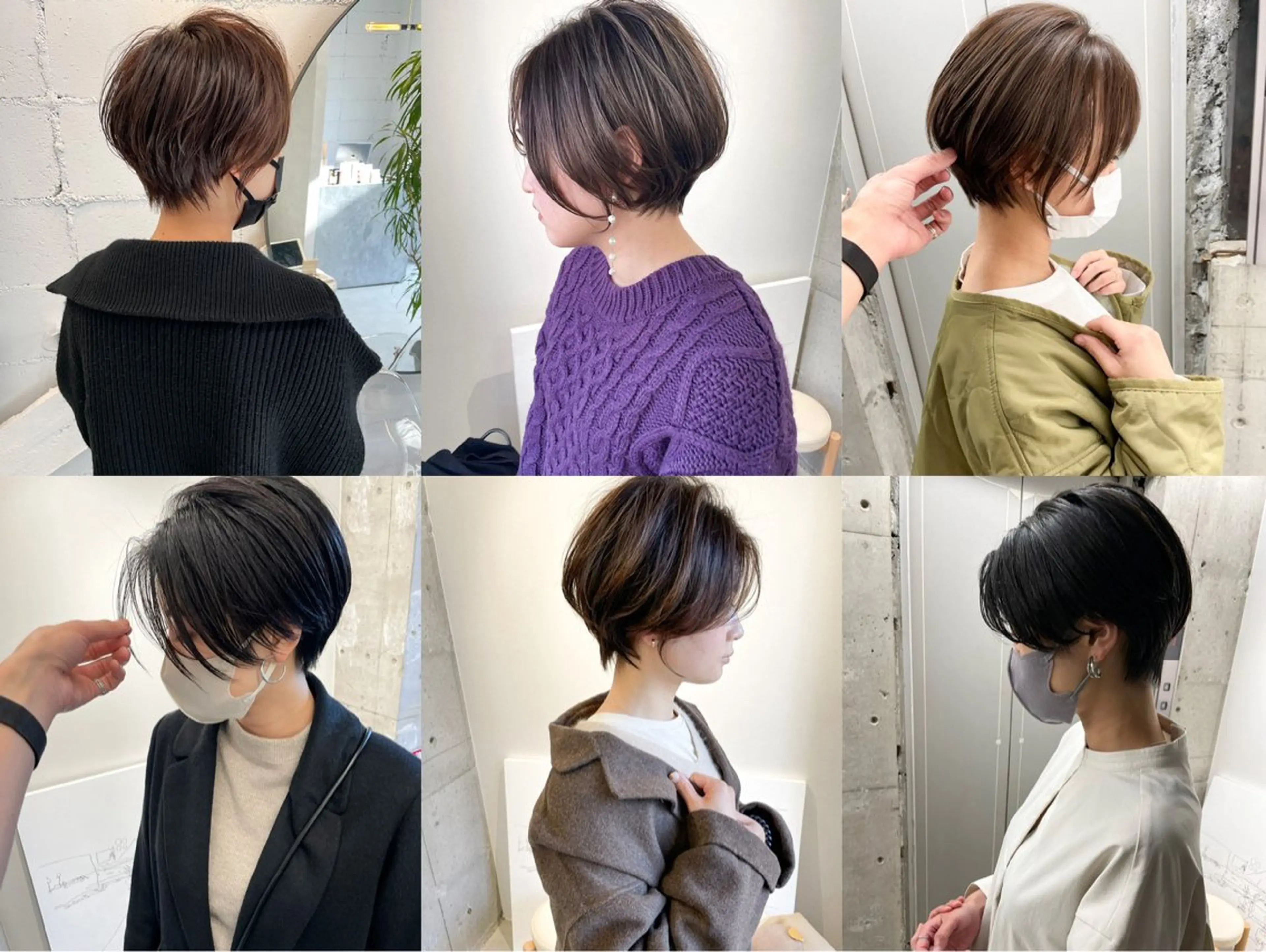 ショート mua 鳳のヘアスタイル