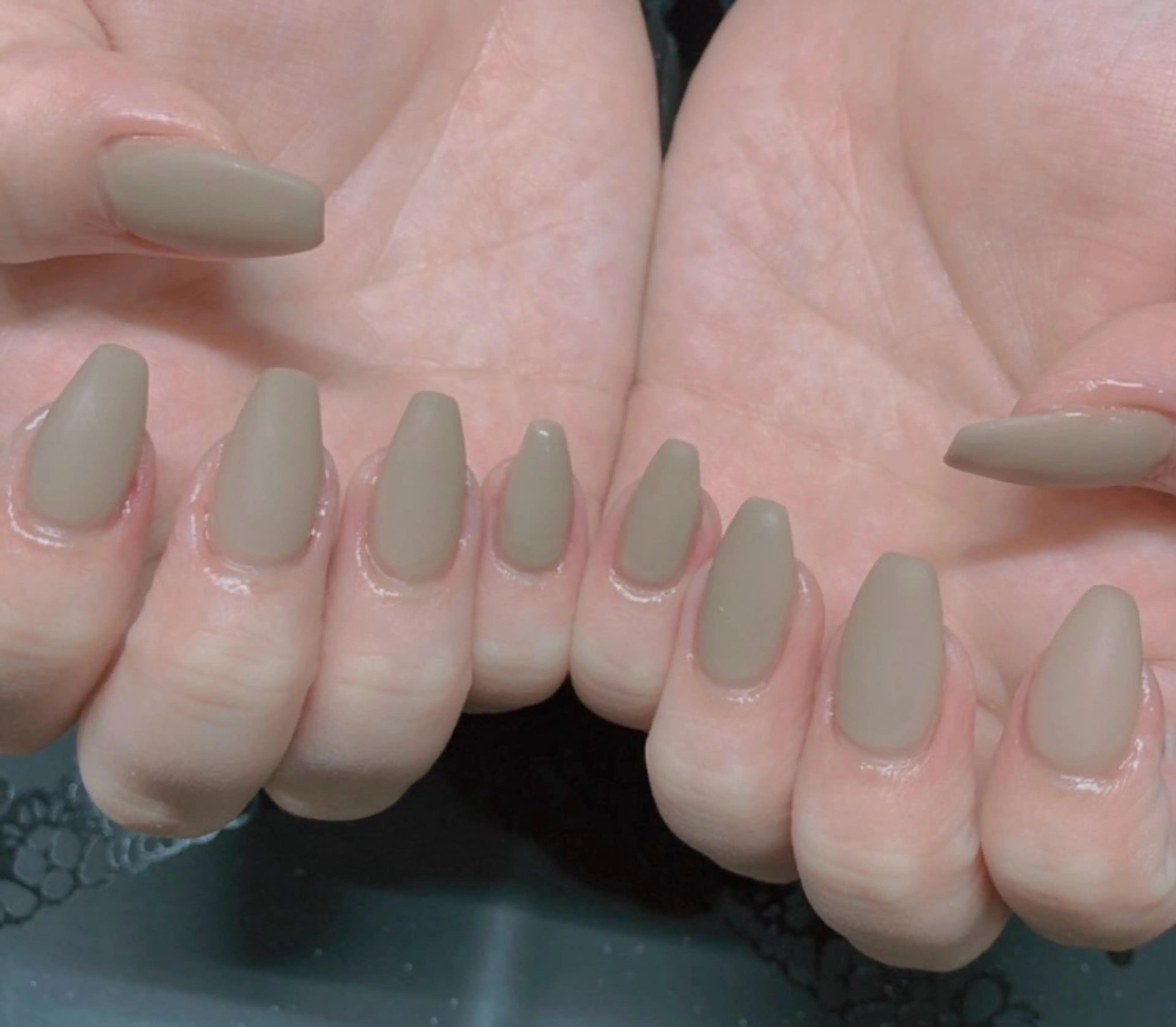 ネイル マットネイル ワンカラーネイル nail... rrのネイルデザイン