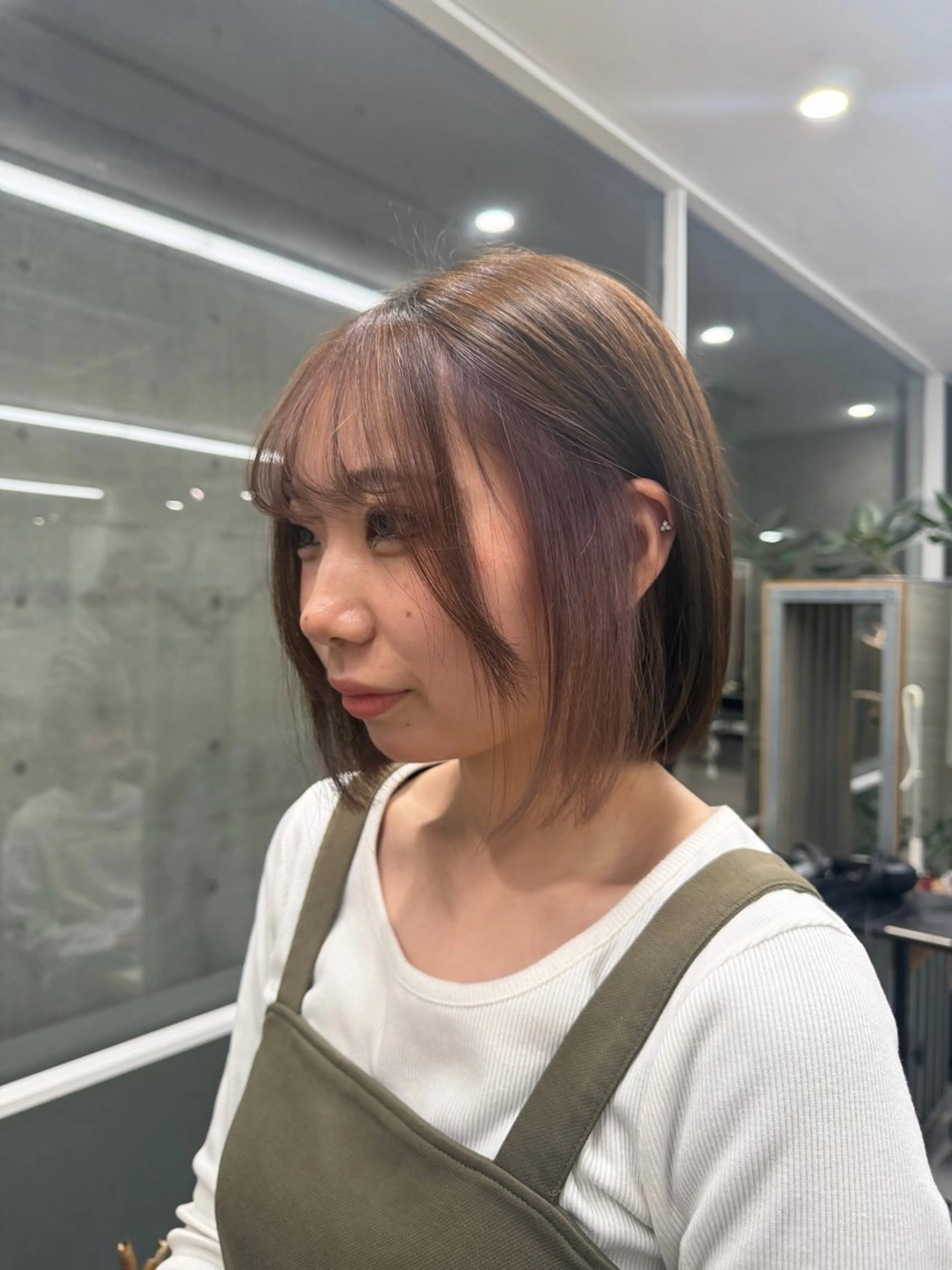 カラー カット ヘアカラー トリートメント Kotoko🖤/海 外/バレイヤージュのヘアスタイル