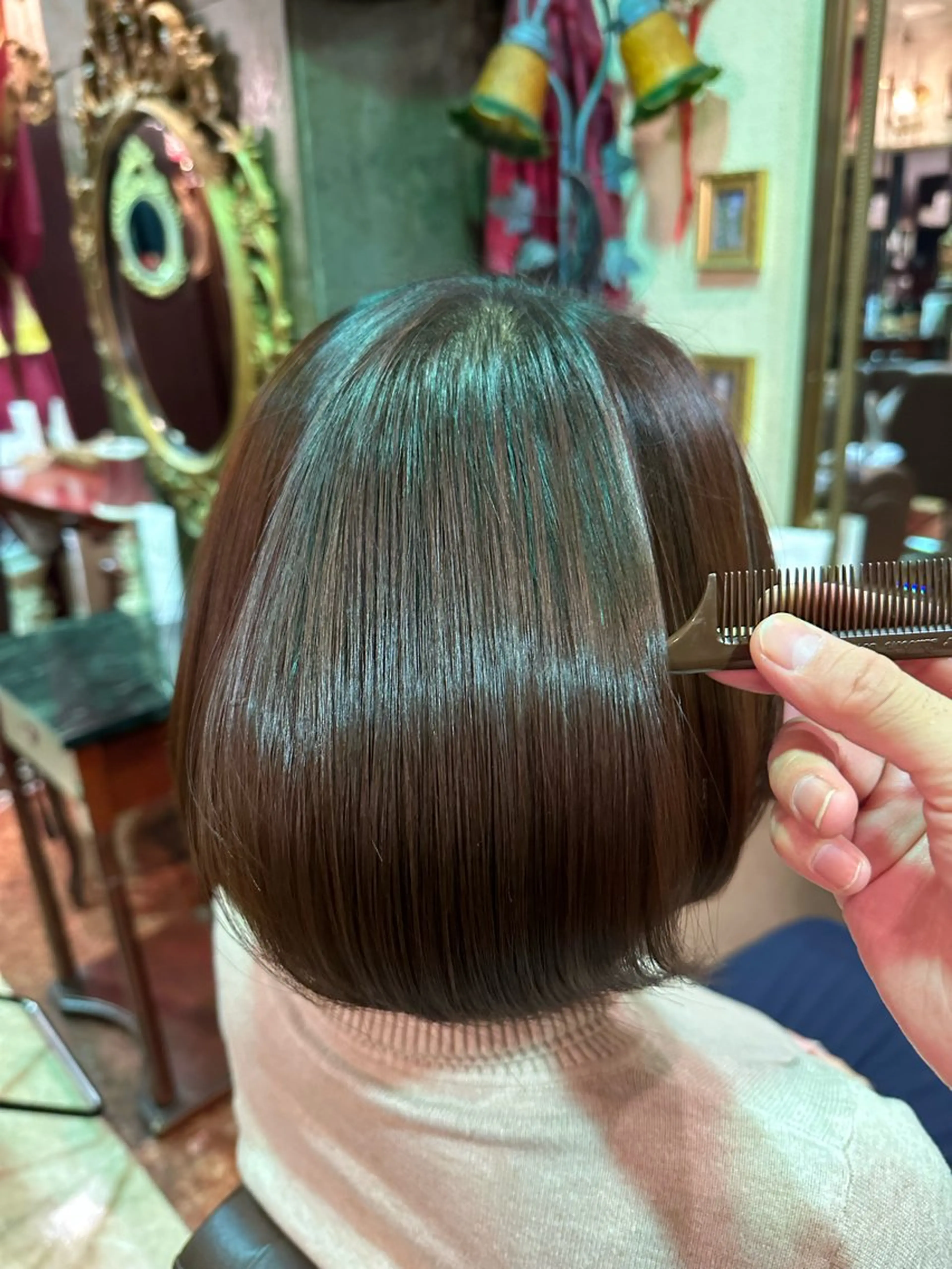 ショート トリートメント 【レイヤー/韓国風 /髪質改善】RINのヘアスタイル