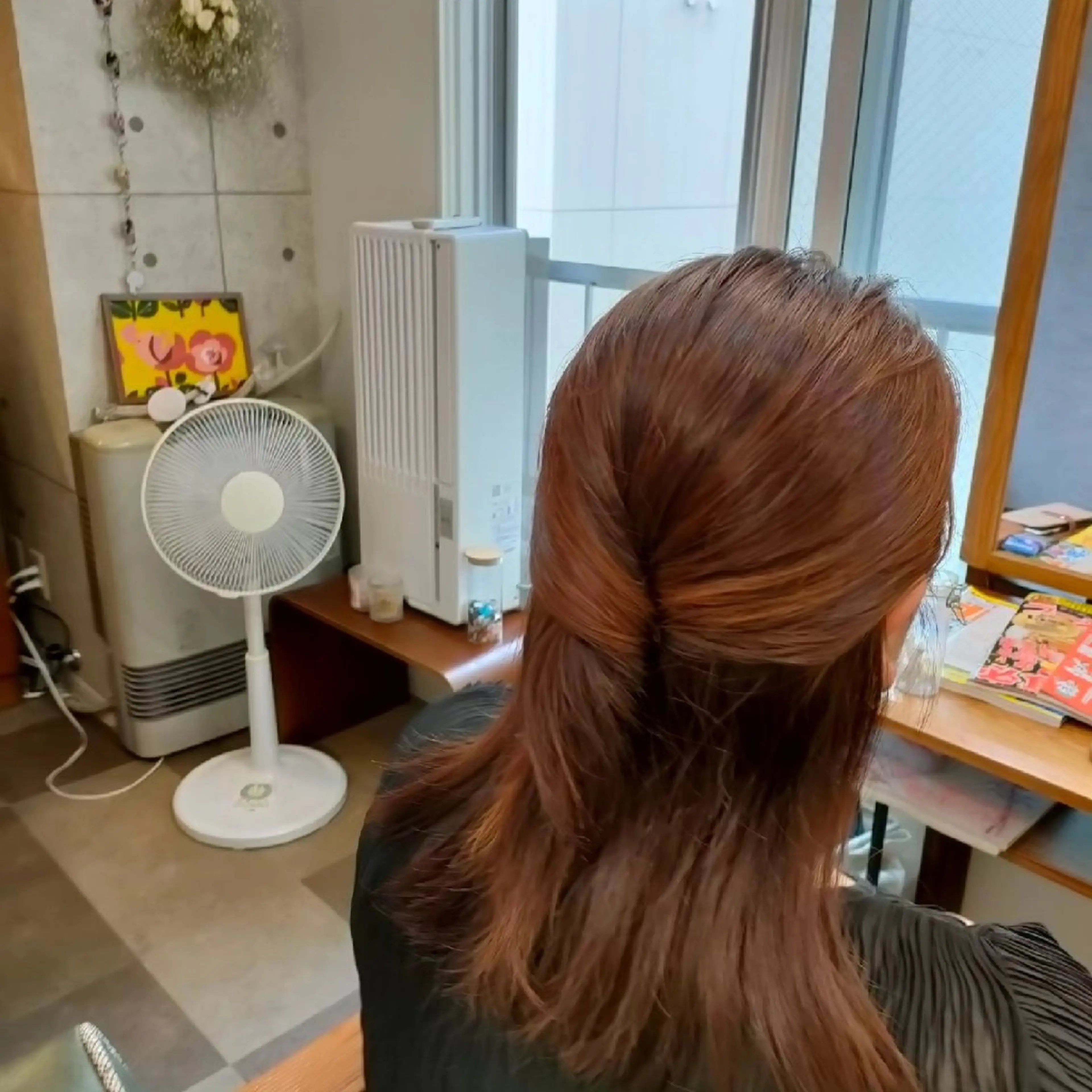 カラー セミロング ヘアカラー HempBeauty 浅野アサミのヘアスタイル