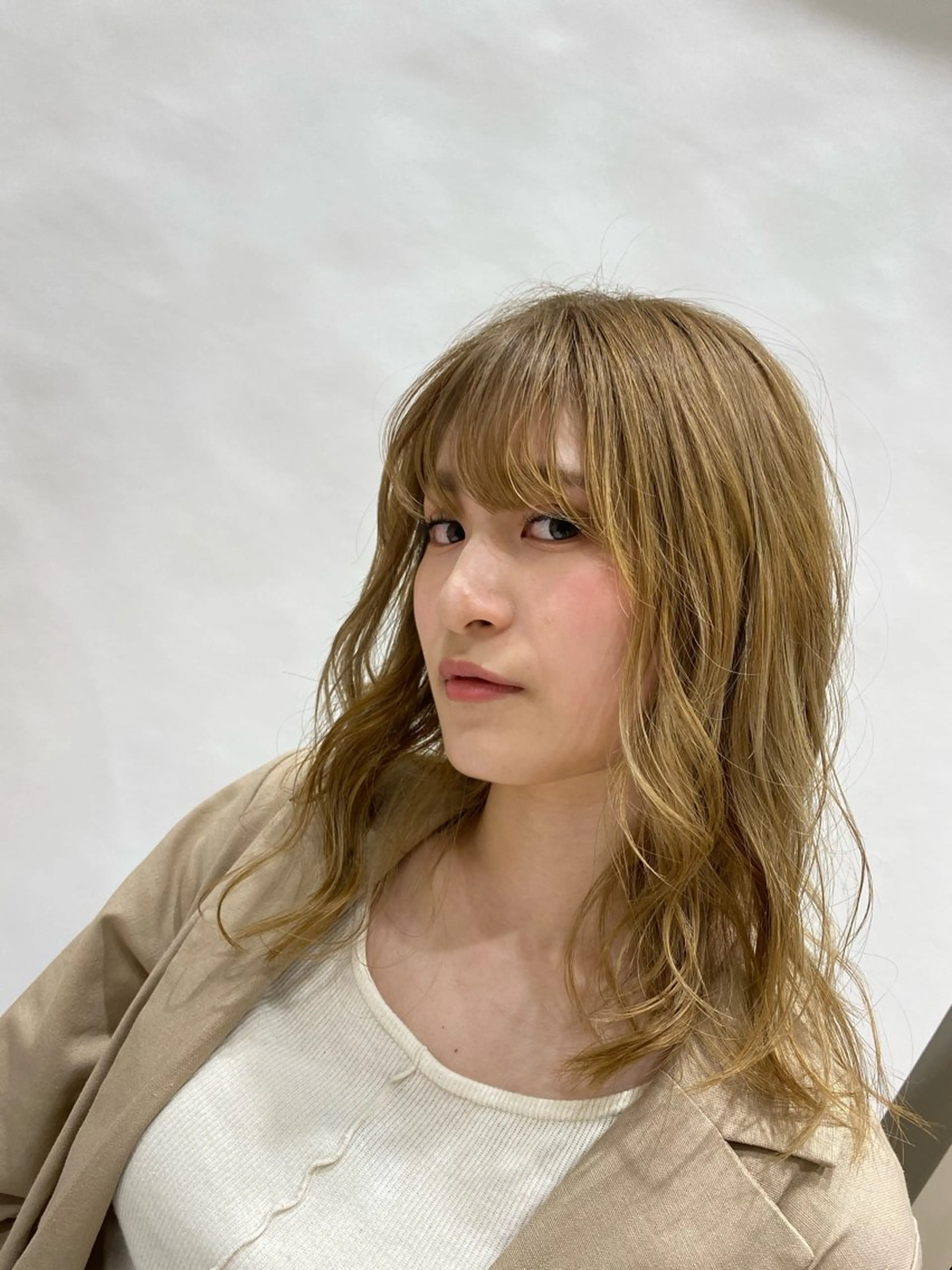 ロング カラー ヘアカラー 透明感カラー🌿 ｛door｝髙橋輝のヘアスタイル