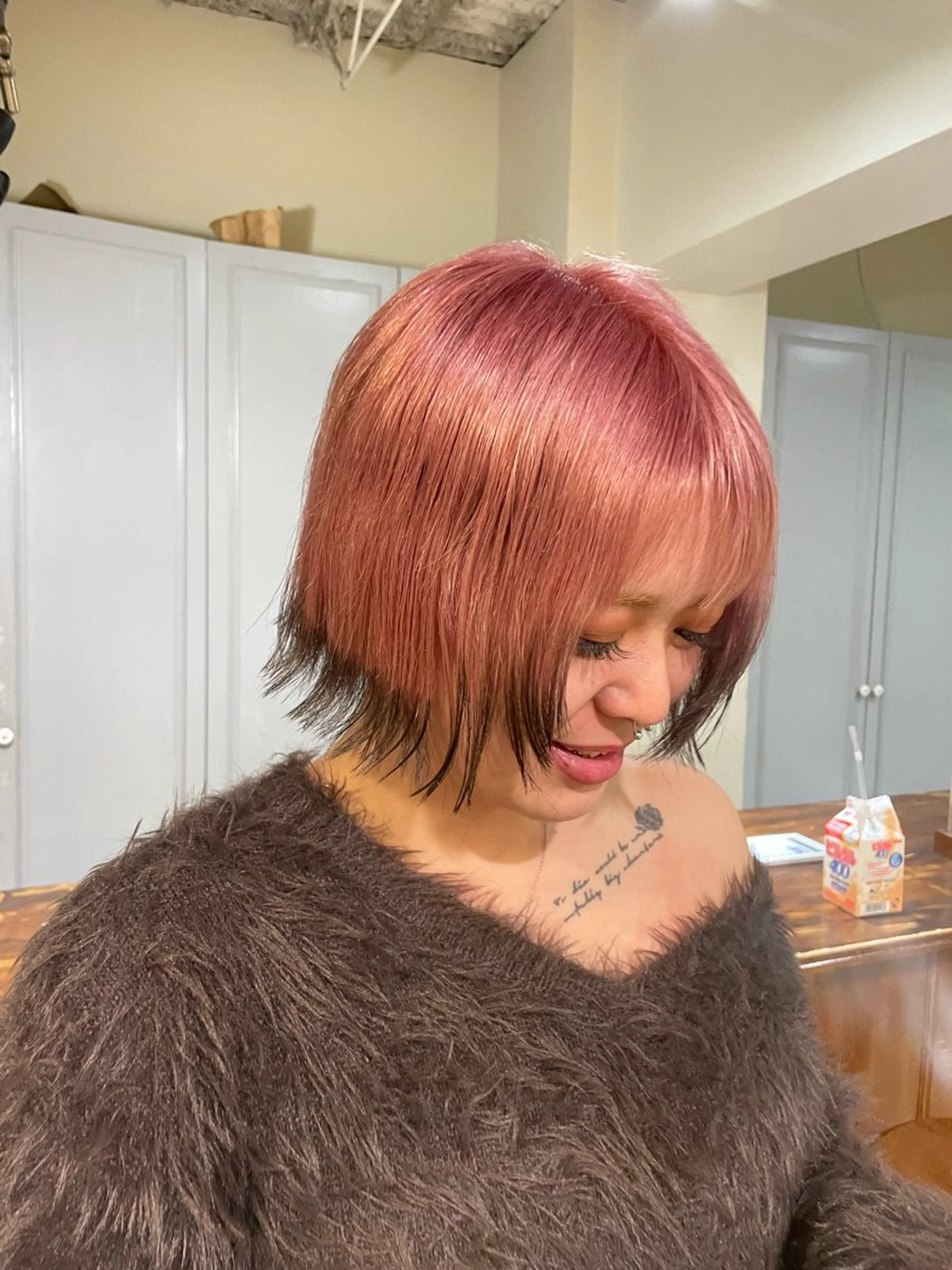 カラー ヘアカラー 🤩噂のMr.髪ポジ ティブ®️yu🤩のヘアスタイル