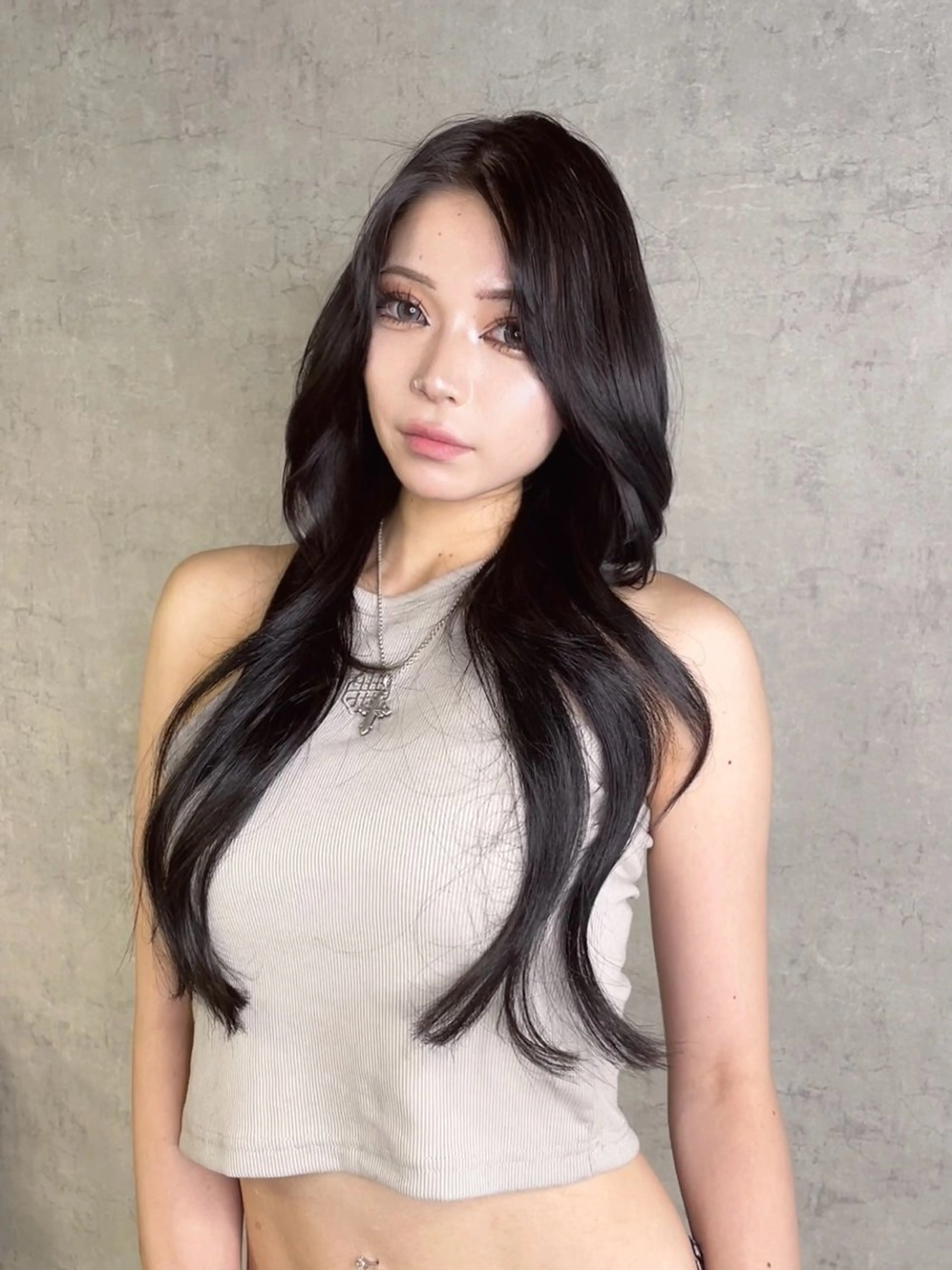 ロング カット ヘアカラー トリートメント トレンド韓国ヘア 🇰🇷のんのヘアスタイル