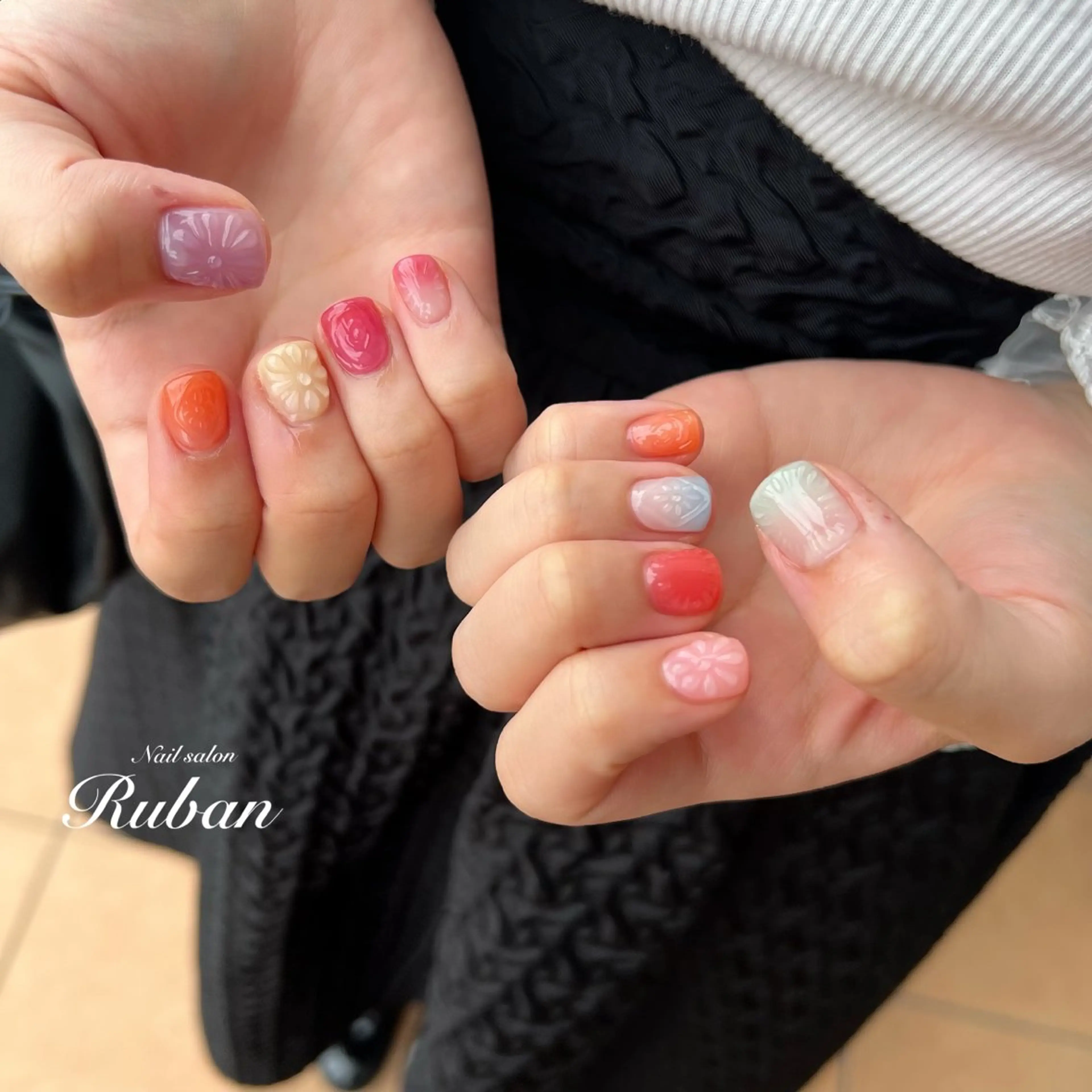 ネイル アートネイル 持ち込み Nail salon Ruban所属・Nail salon Rubanのネイルデザイン