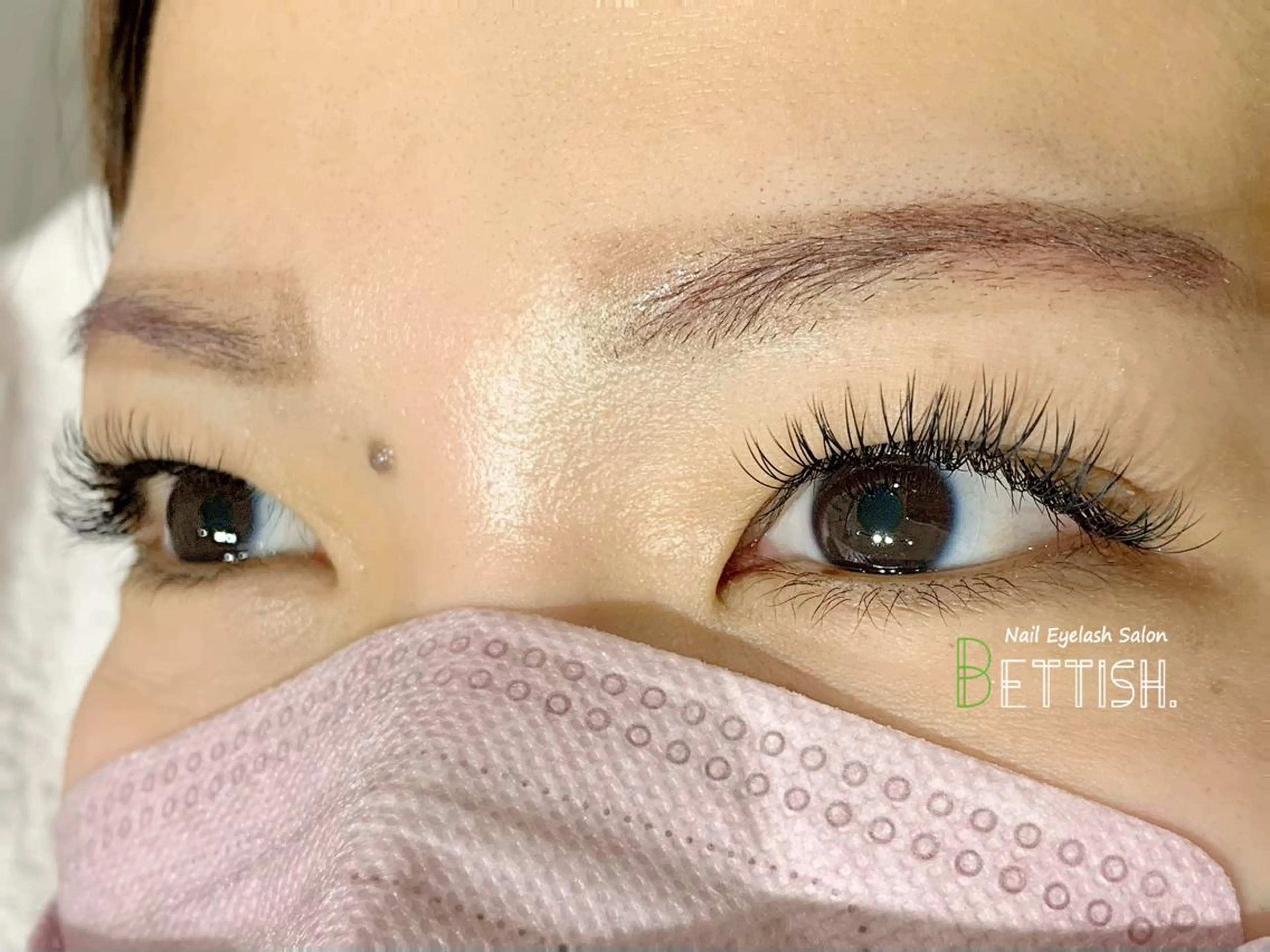 マツエク・マツパ フラットラッシュ マツエク BETTISH. HARUKA☺︎のマツエク・マツパデザイン