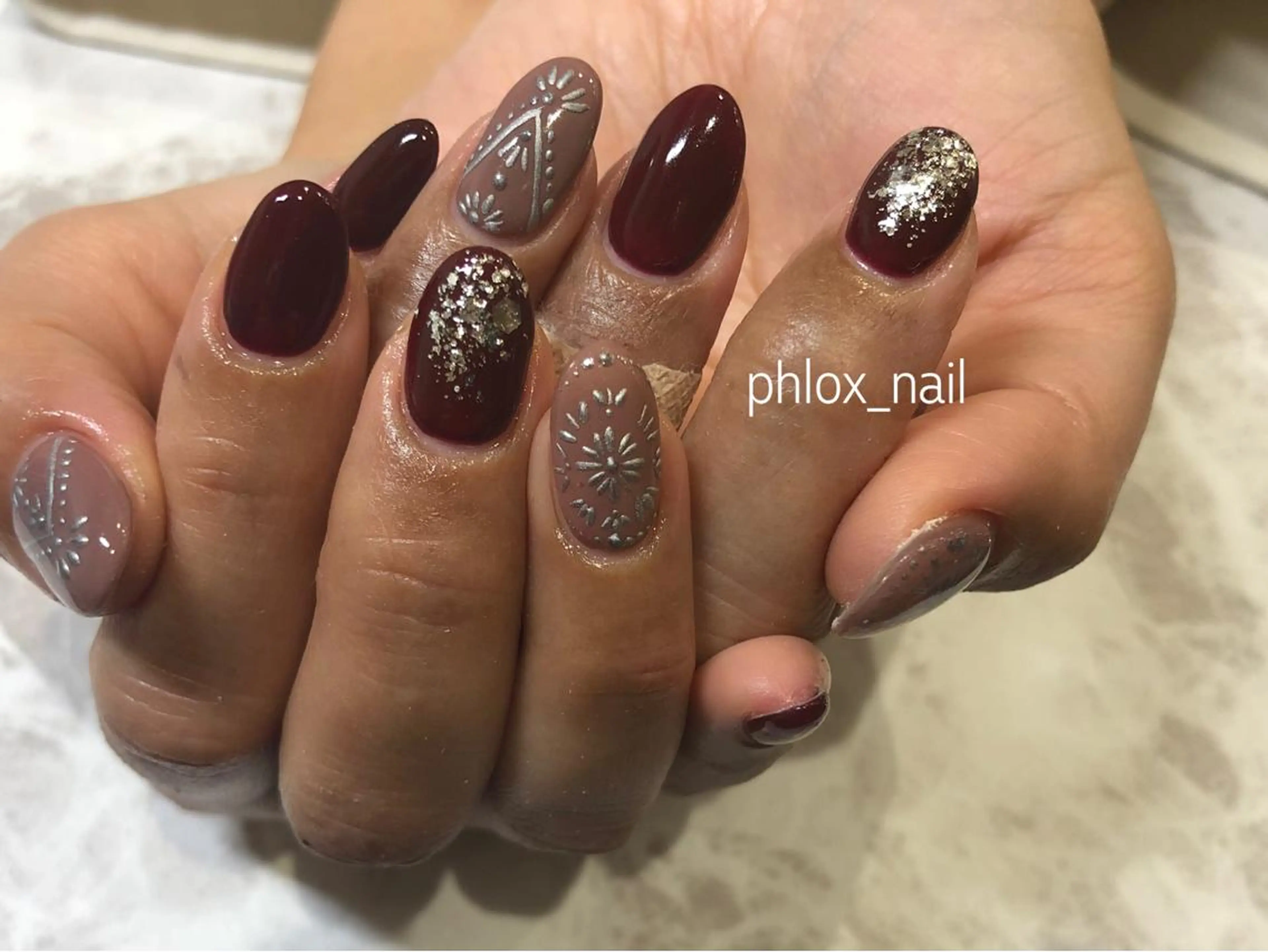 ネイル s/w ＿shokoのネイルデザイン