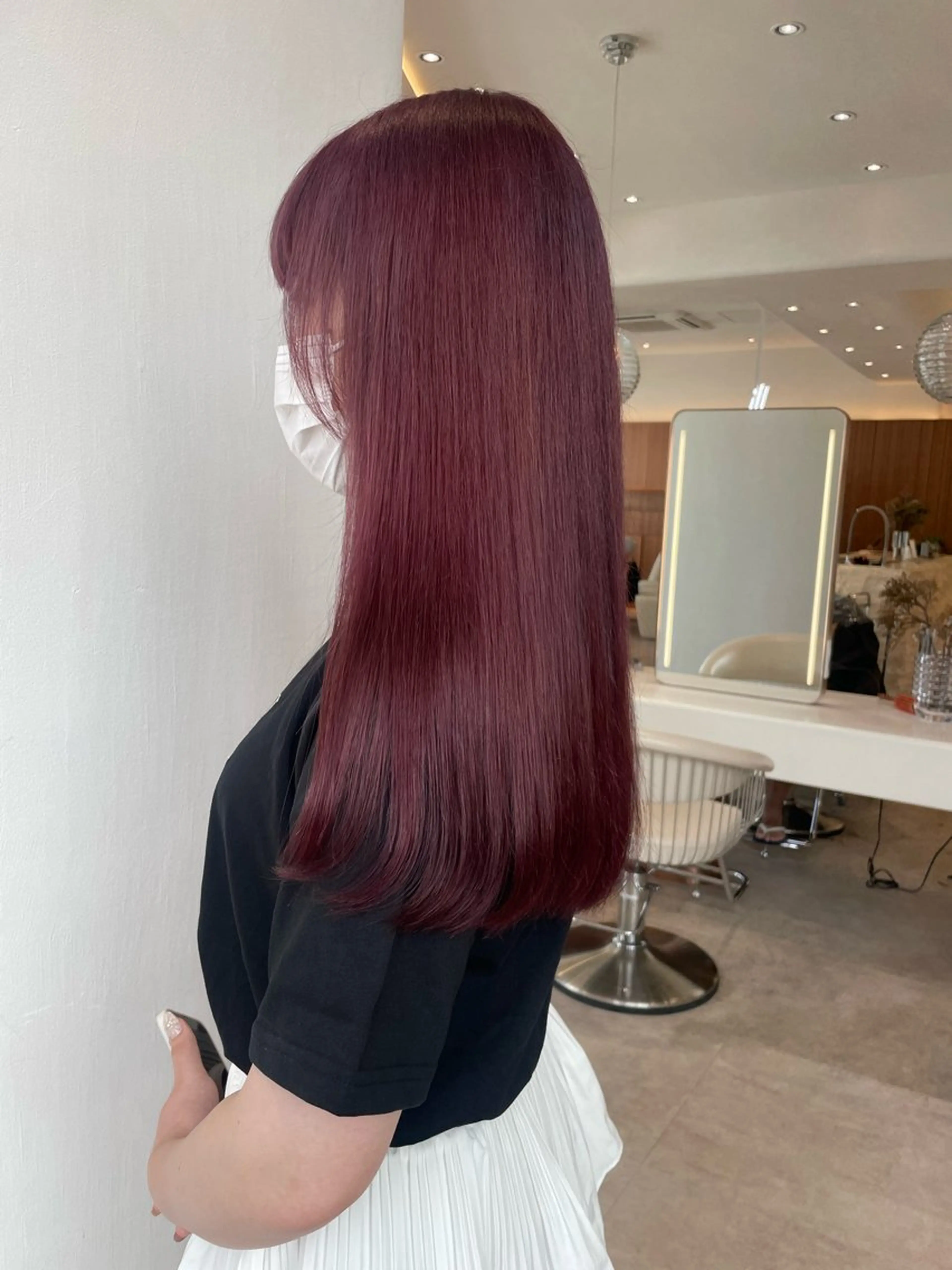 ロング カット ヘアカラー トリートメント HAVANA MIZUKIのヘアスタイル