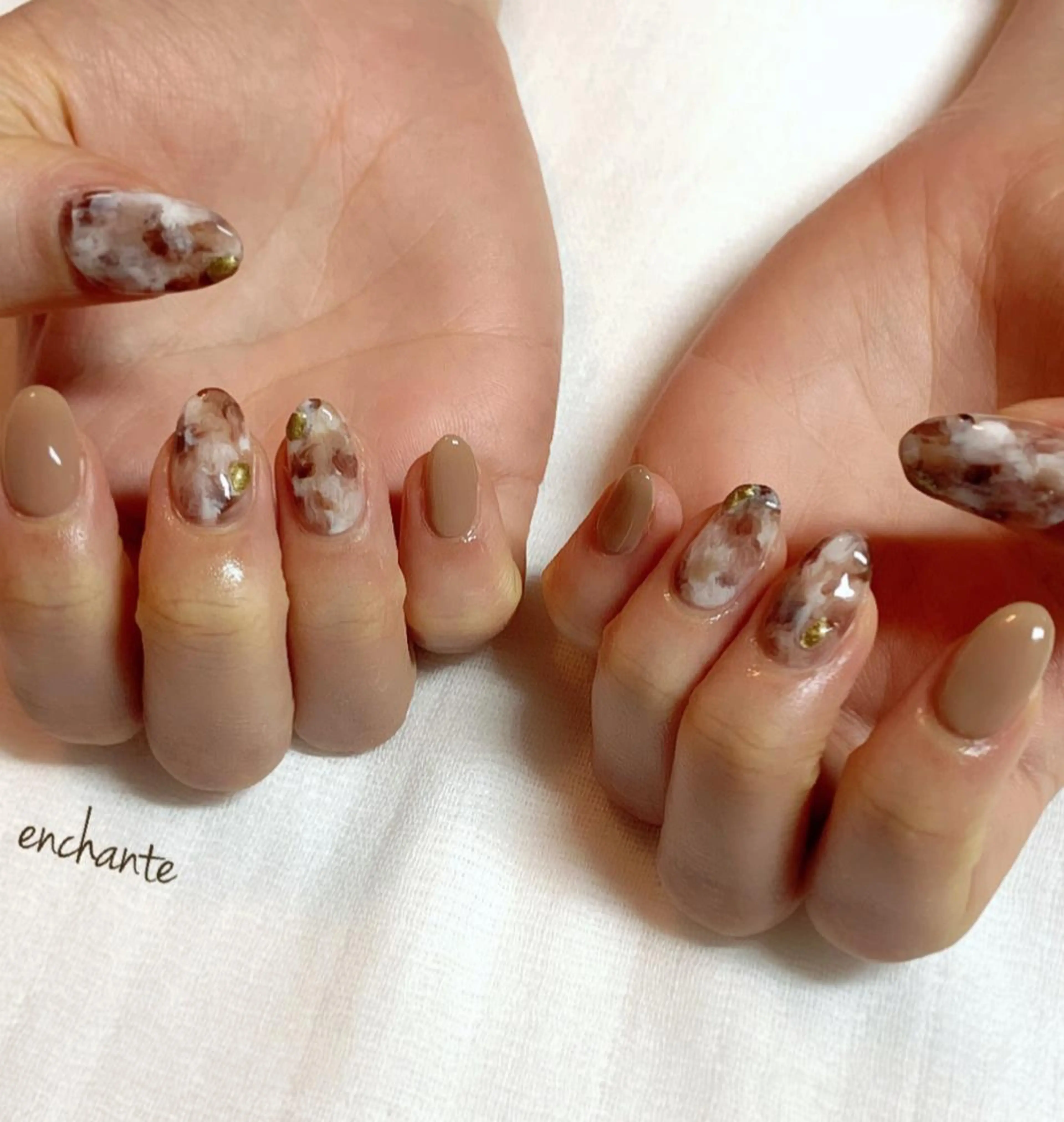 ネイル アンシャンテ所属・enchante 自由が丘のネイルデザイン