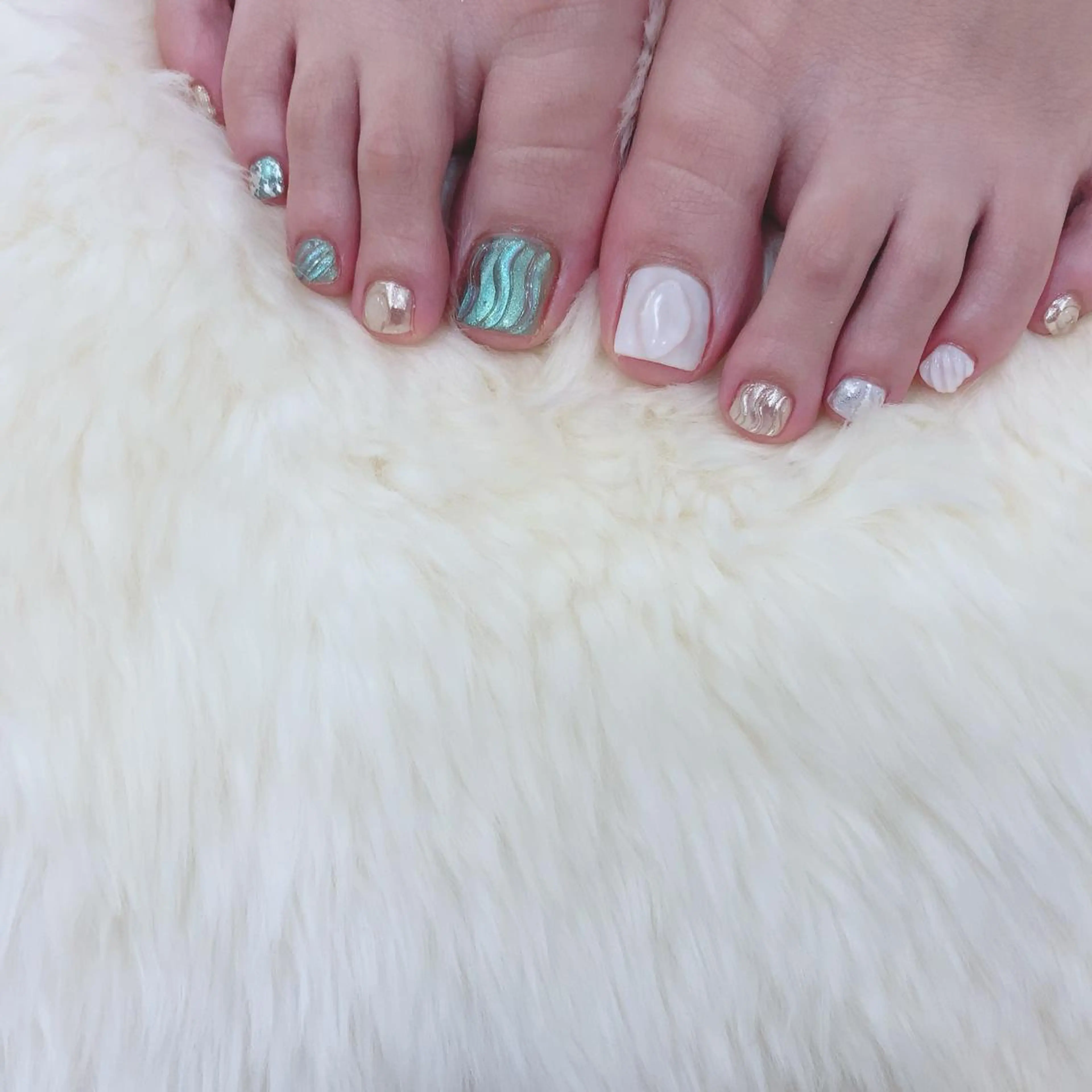 ネイル フットネイル SOL NAILのネイルデザイン