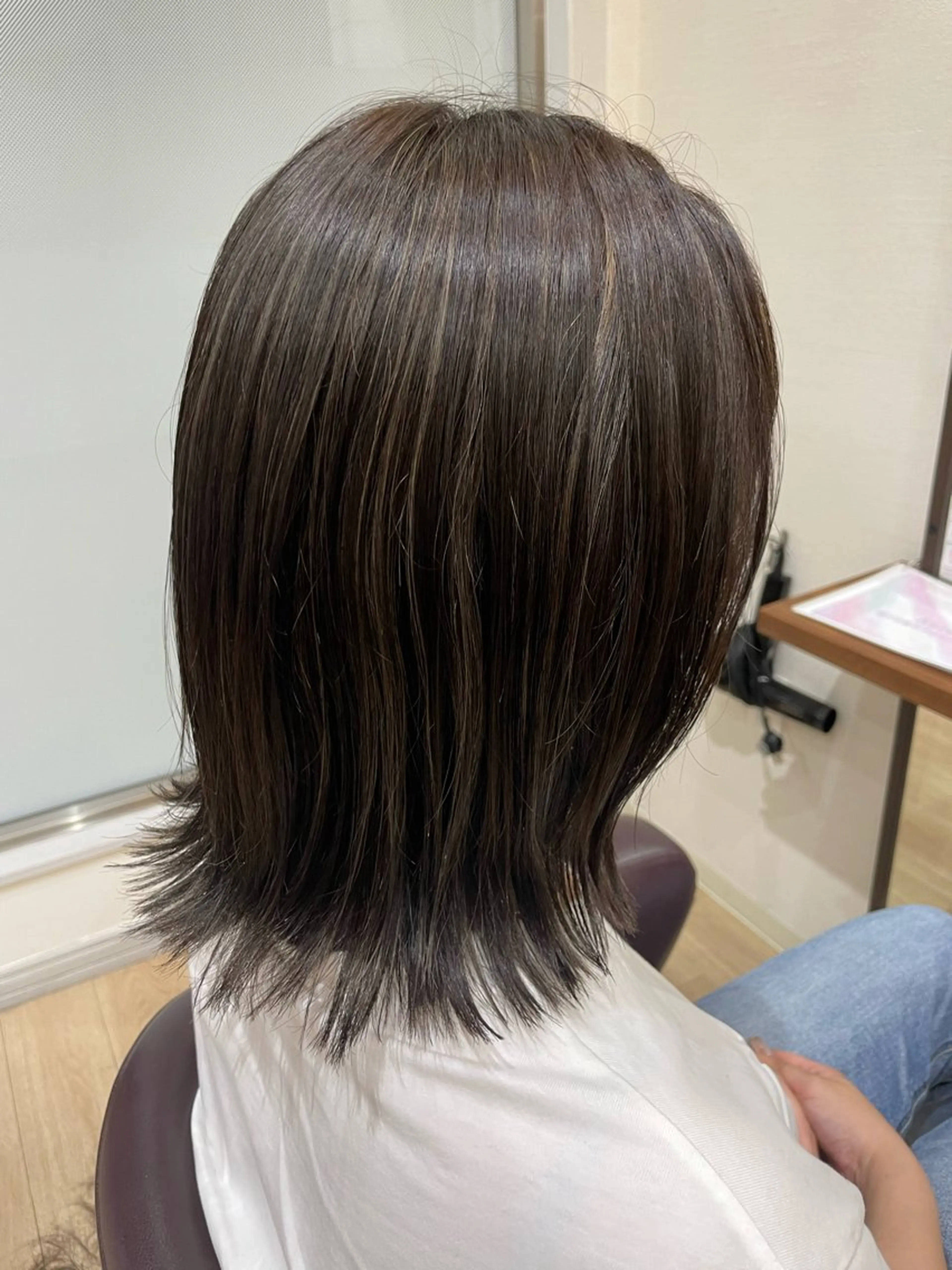 ミディアム カット 🩵髪質改善カラー 🩵SHURIのヘアスタイル